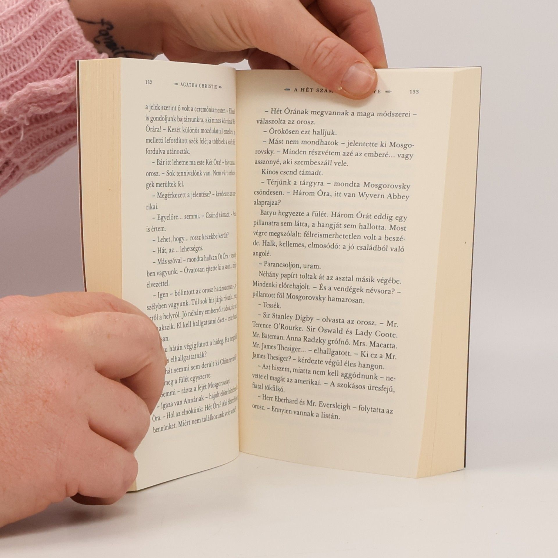 Agatha Christie A hét számlap rejtélye