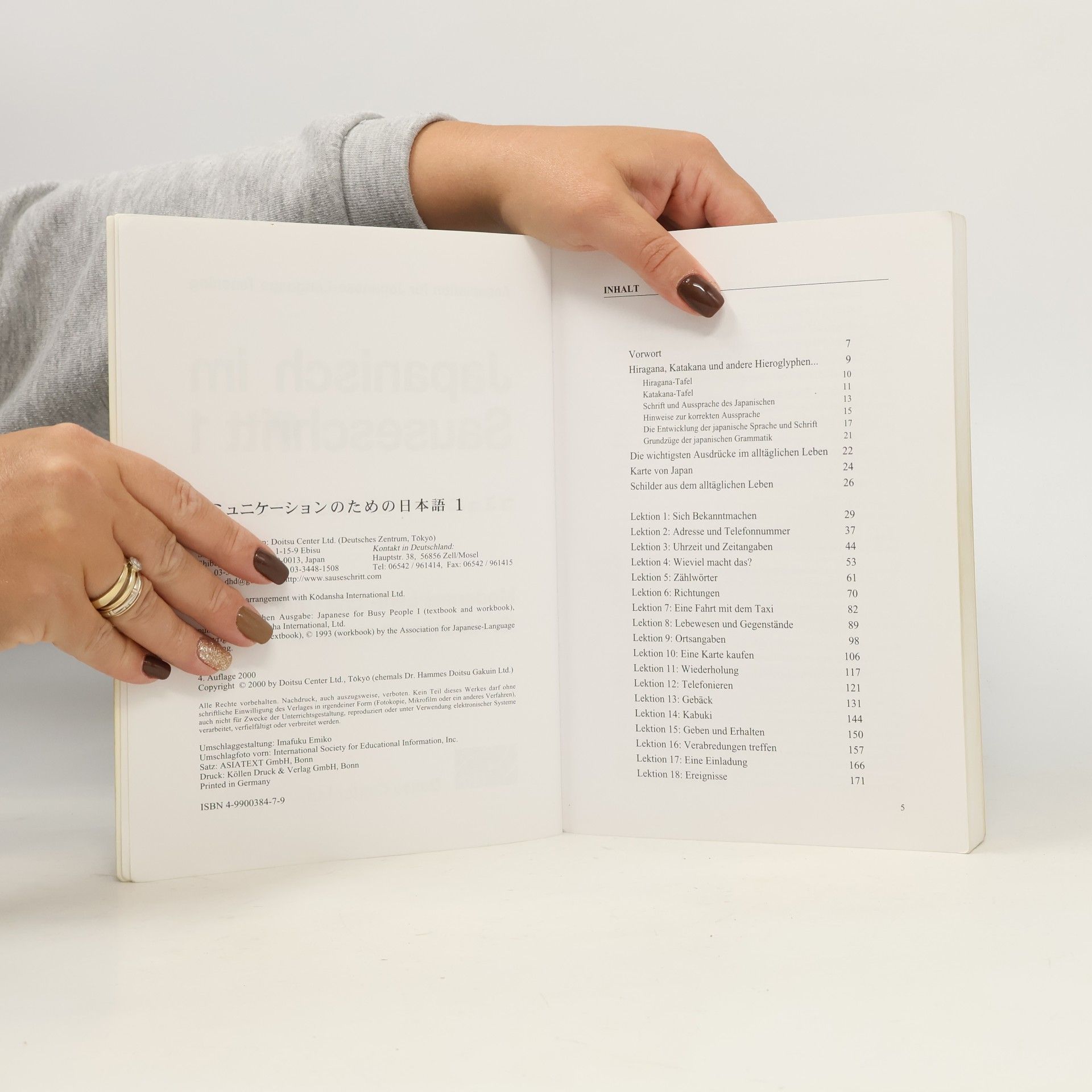 Nihongo Fukyū Kyōkai Kokusai Japanisch im Sauseschritt 1. Standardausgabe
