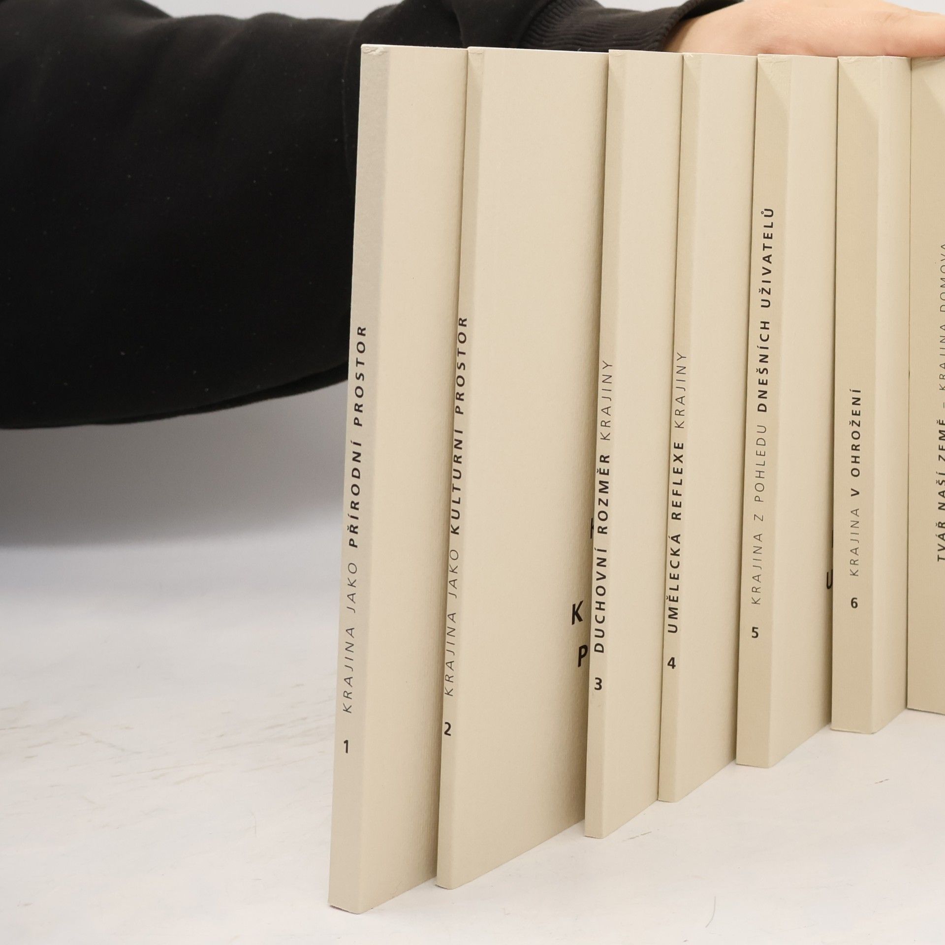 Various authors Tvář naší země - krajina domova. 1 - 7 díl.