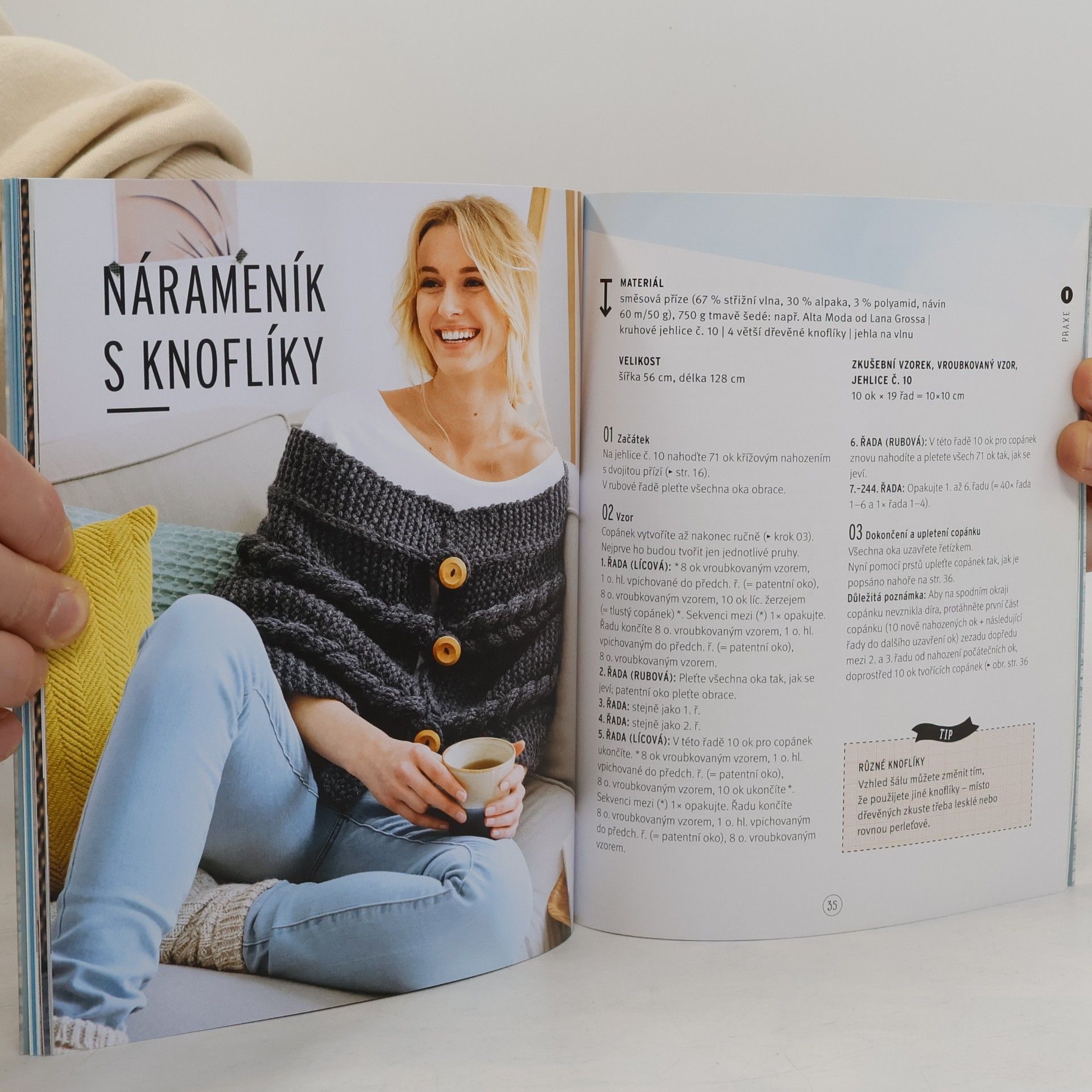 Ursula Marxer Pletené šátky a šály : módní doplňky ke každému outfitu