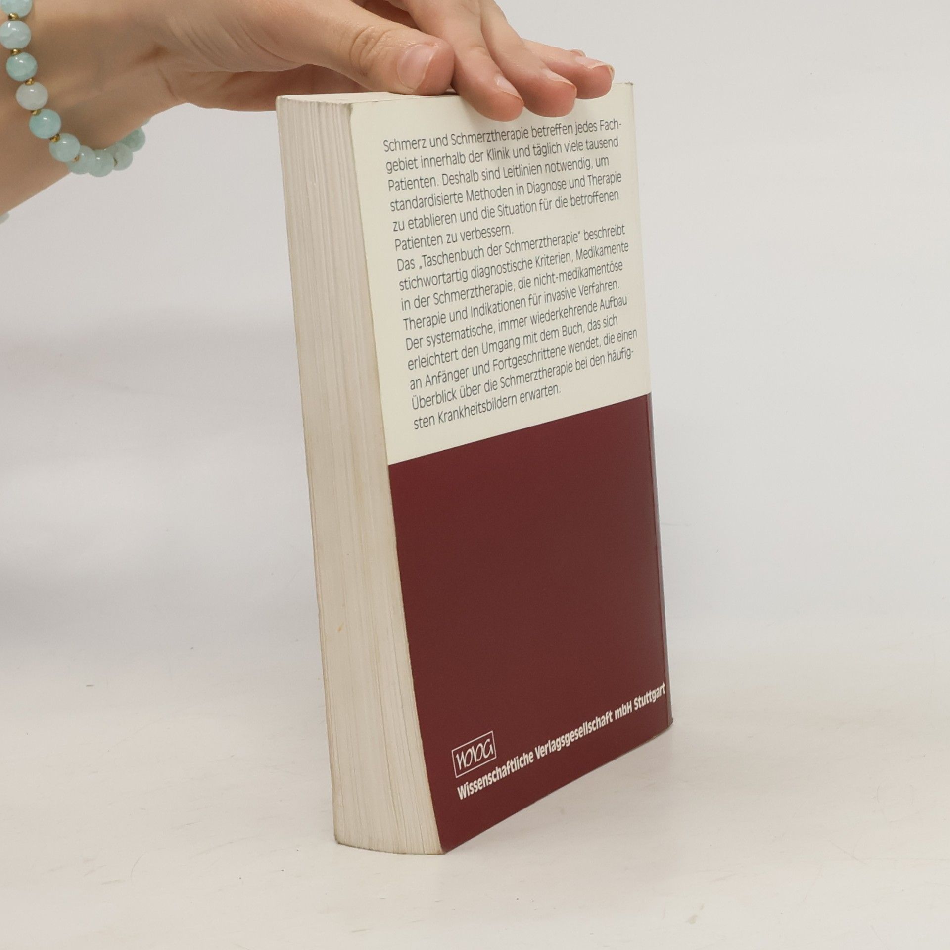 Michael Zenz Taschenbuch der Schmerztherapie