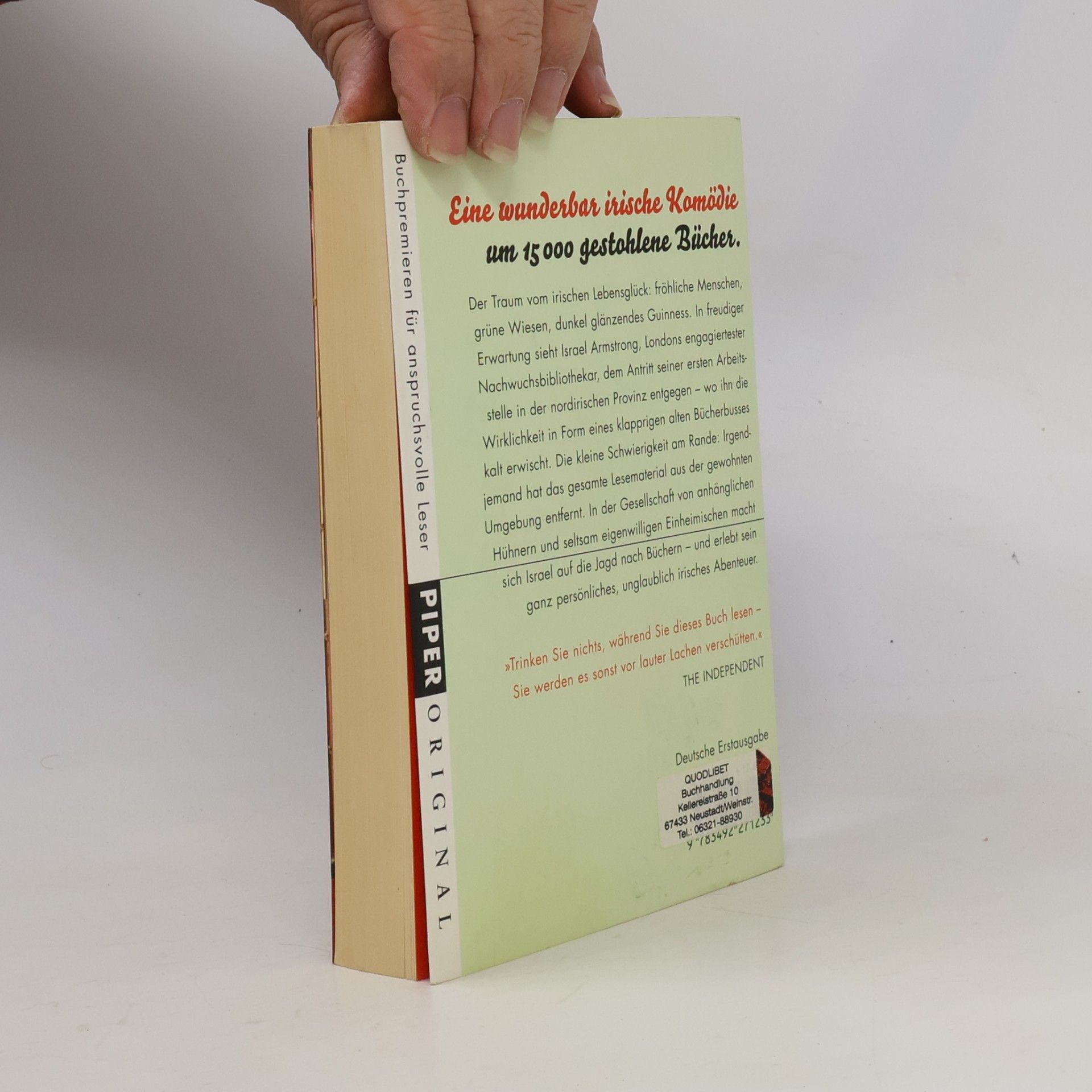 Ian Sansom Bücher auf Rädern