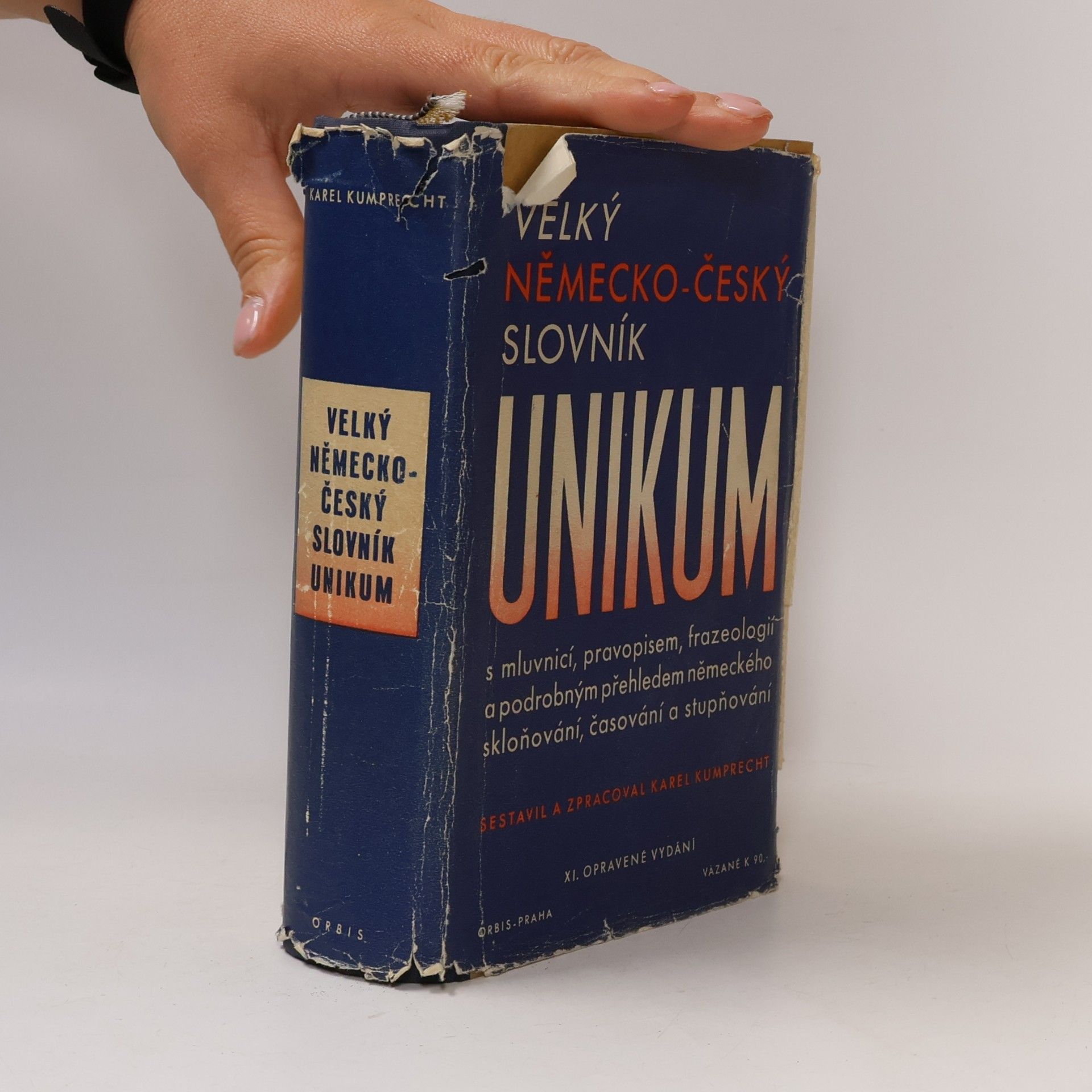 Karel Kumprecht Velký německo-český slovník Unikum