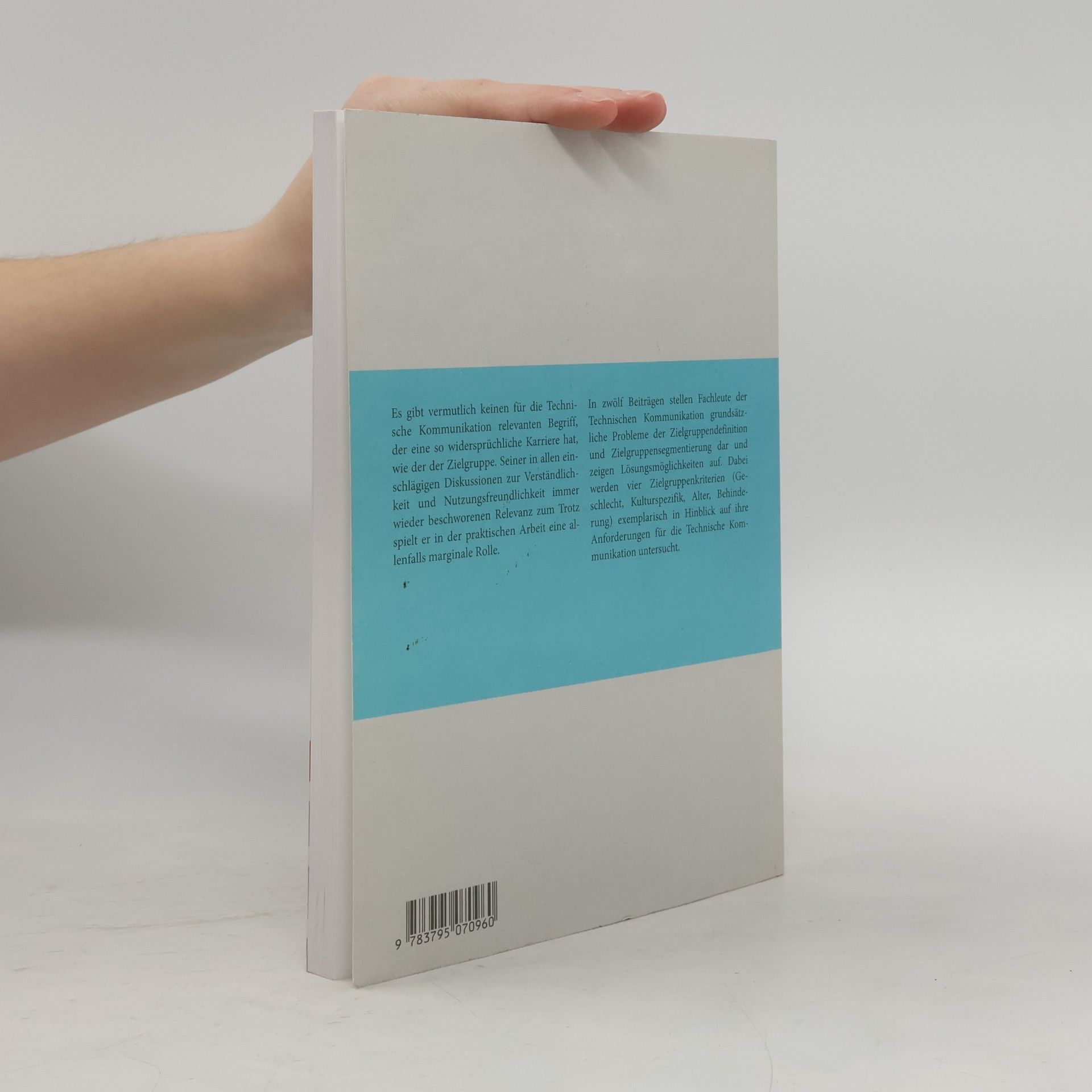 Jörg Hennig Tekom Schriften zur Technischen Kommunikation - 17: Zielgruppen für Technische Kommunikation