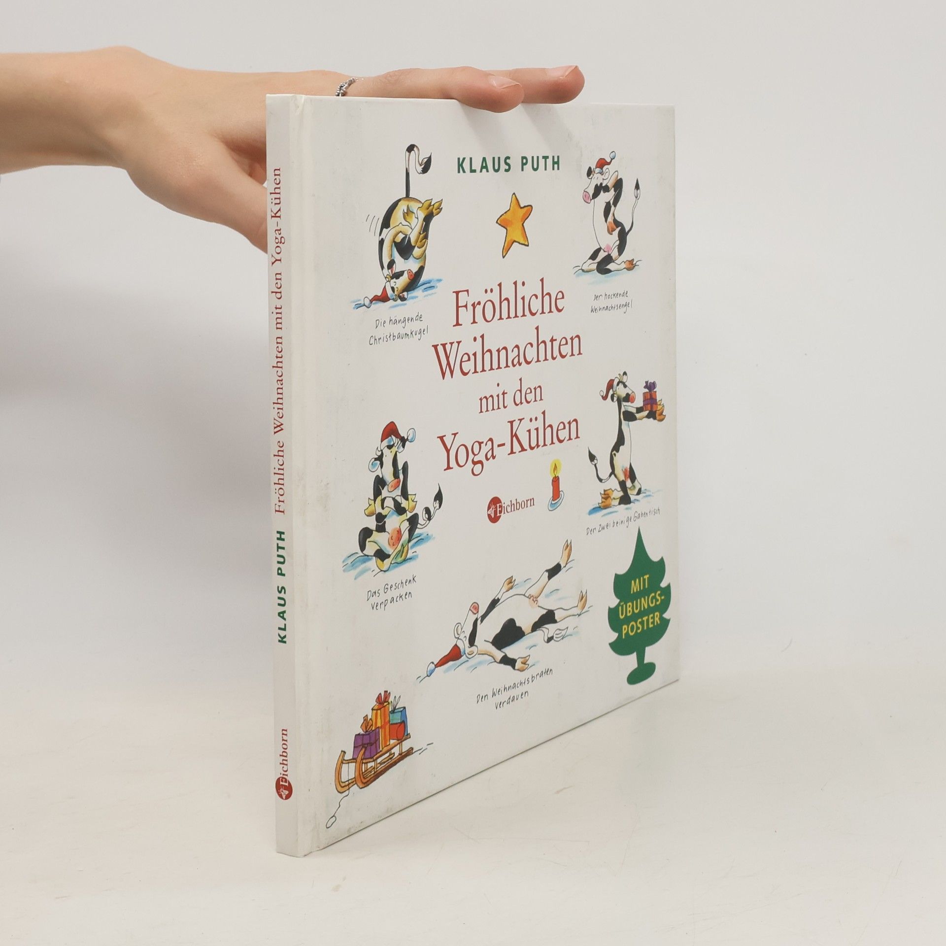 Fröhliche Weihnachten mit den Yoga-Kühen