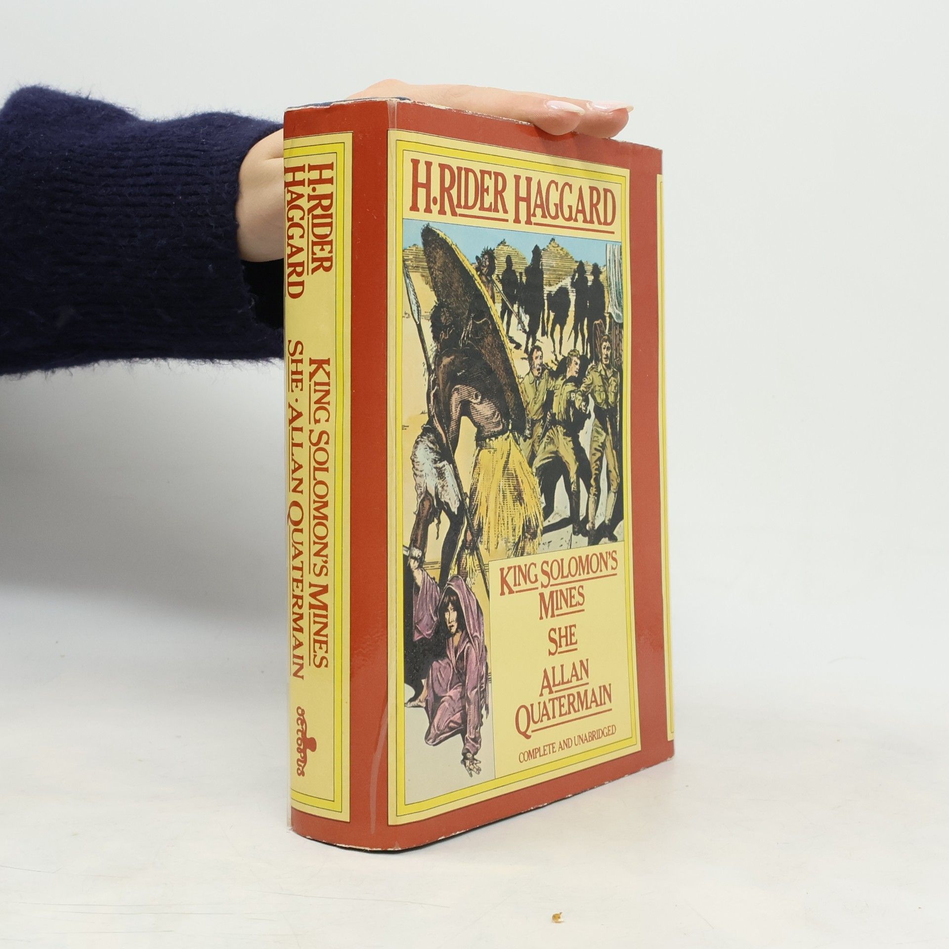 Sir Henry Rider Haggard King Solomon's Mines. She. Allan Quatermain
