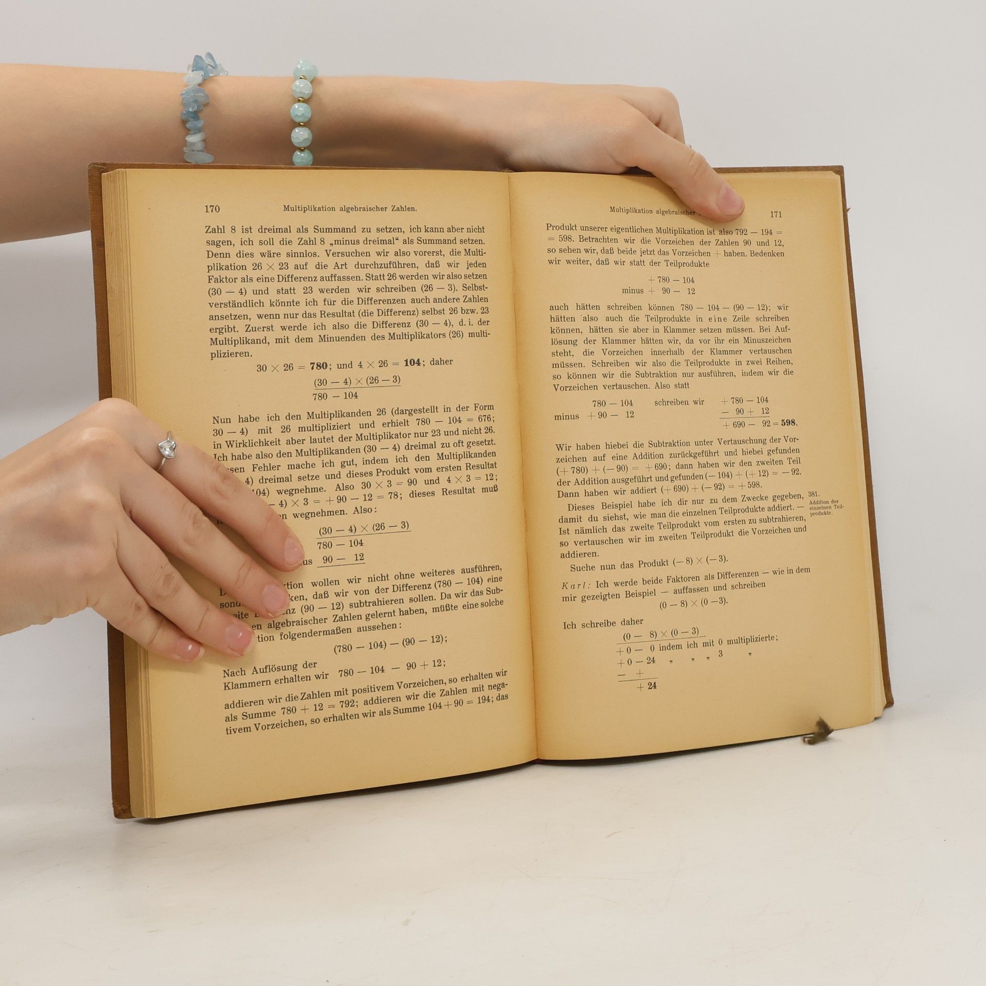 Viktor Lamprecht Grundzüge der Arithmetik und Algebra I.