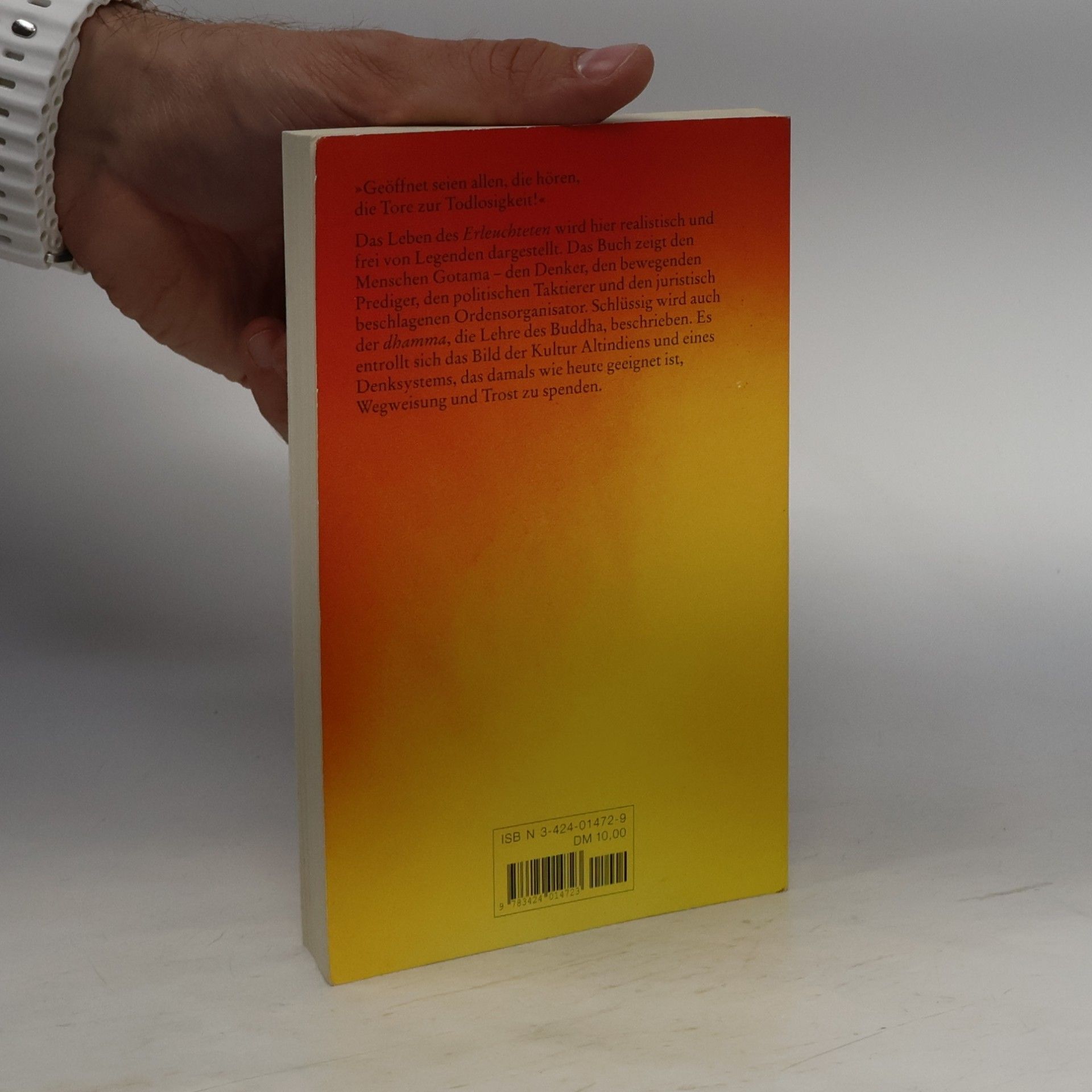 Hans Wolfgang Schumann Der historische Buddha