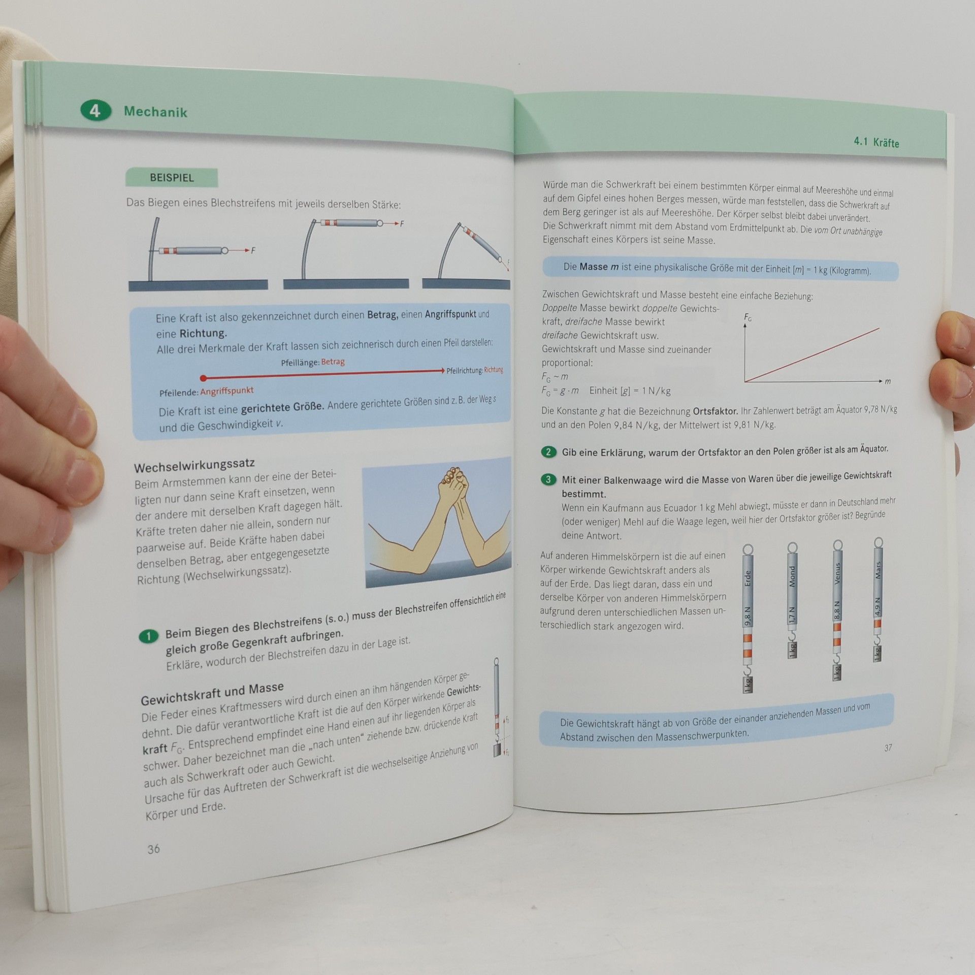 Manfred Kuballa Besser in Physik, 1./2. Lernjahr