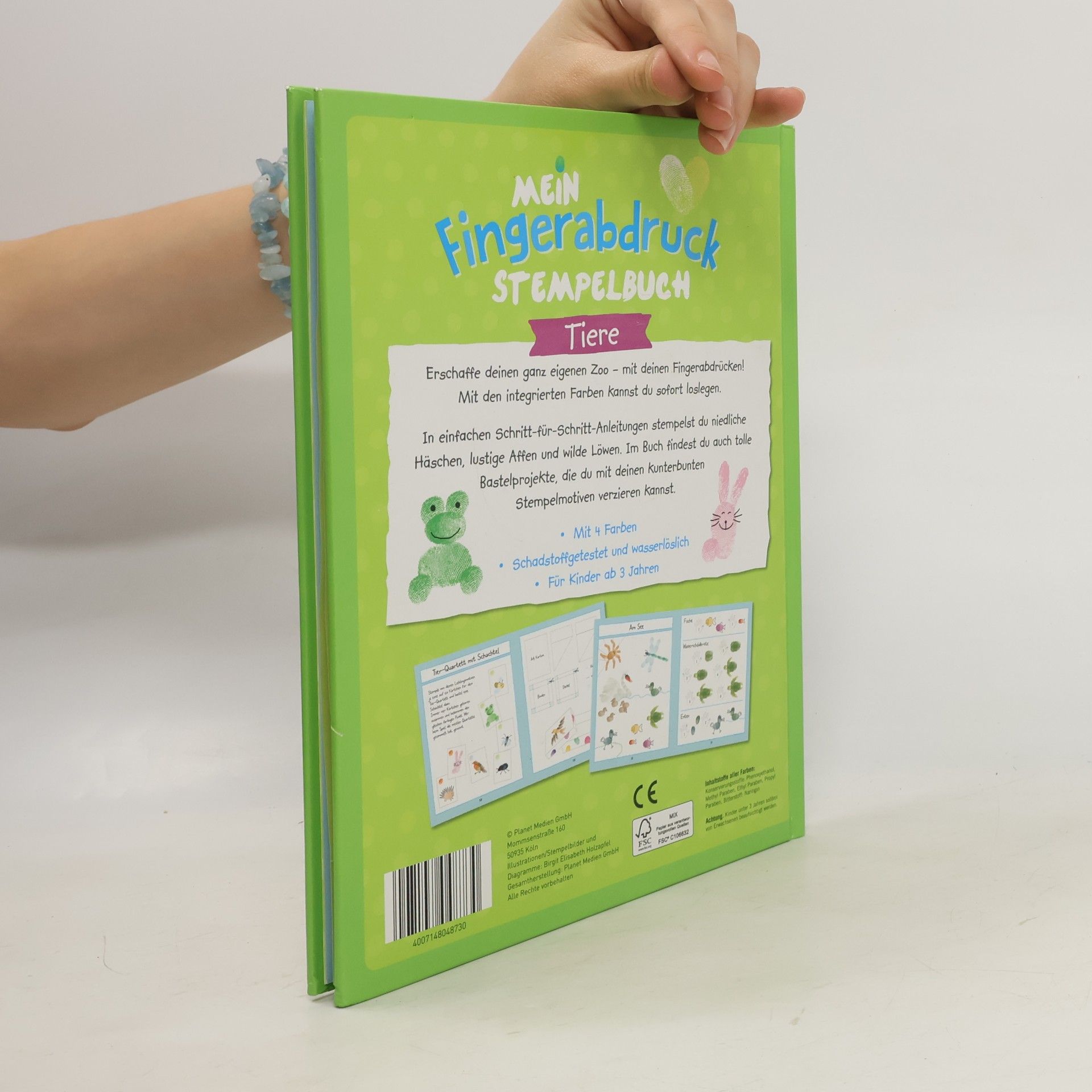 Various authors Mein Fingerabdruck Stempelbuch. Tiere