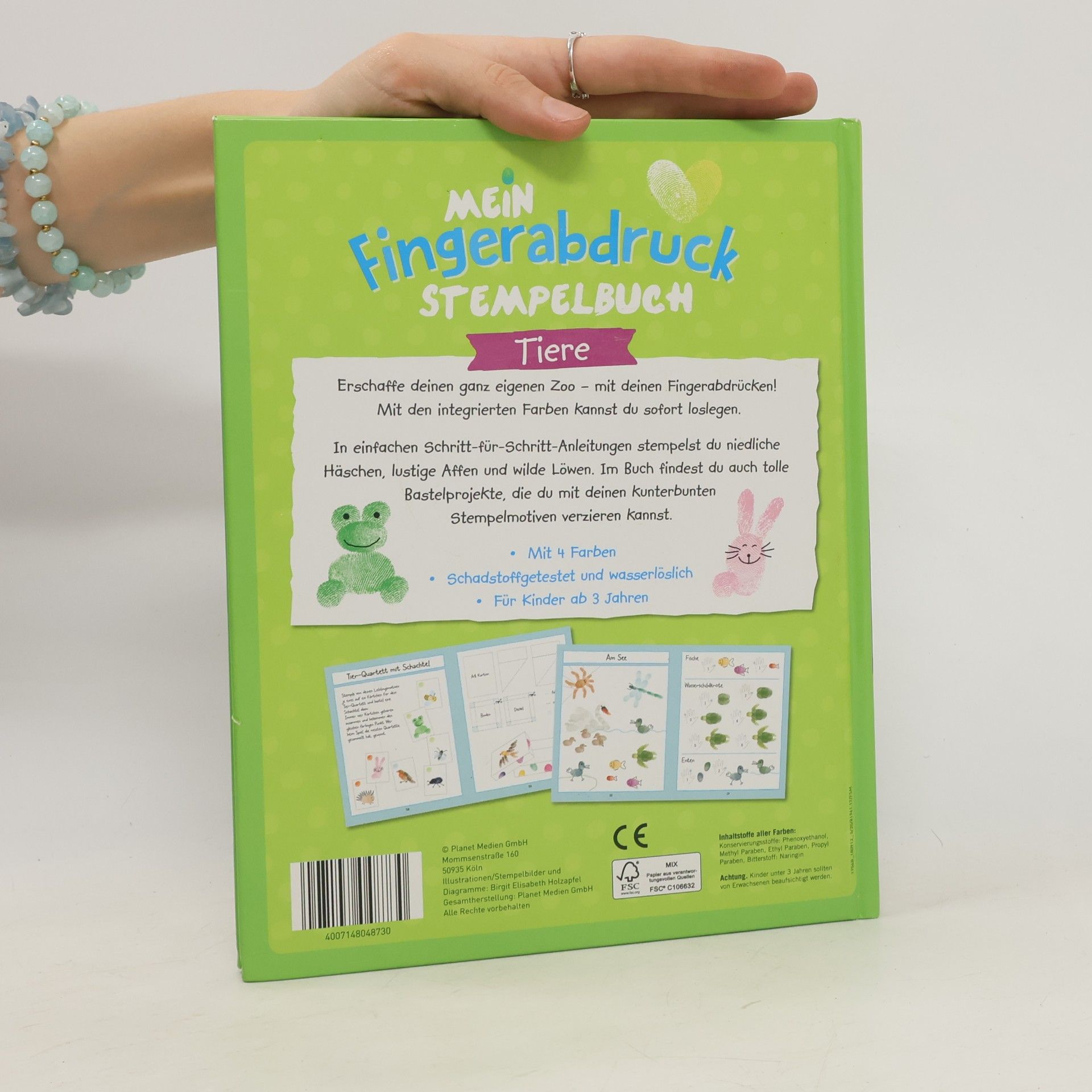 Various authors Mein Fingerabdruck Stempelbuch. Tiere
