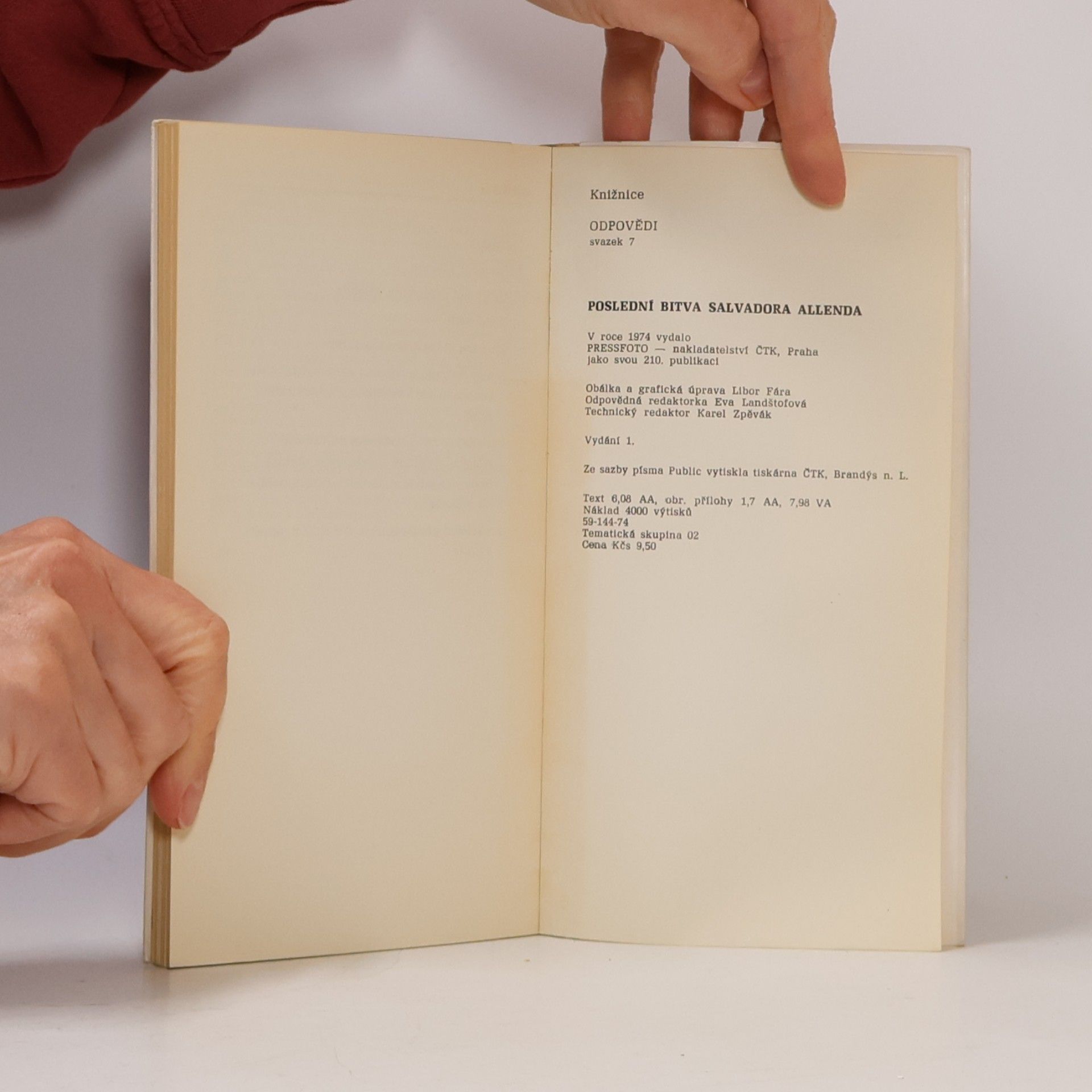 Autorenkollektiv Poslední bitva Salvadora Allenda