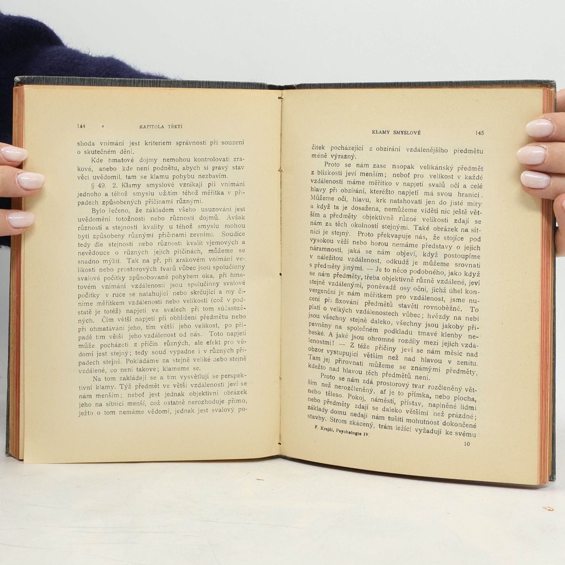 František Krejčí Psychologie IV.