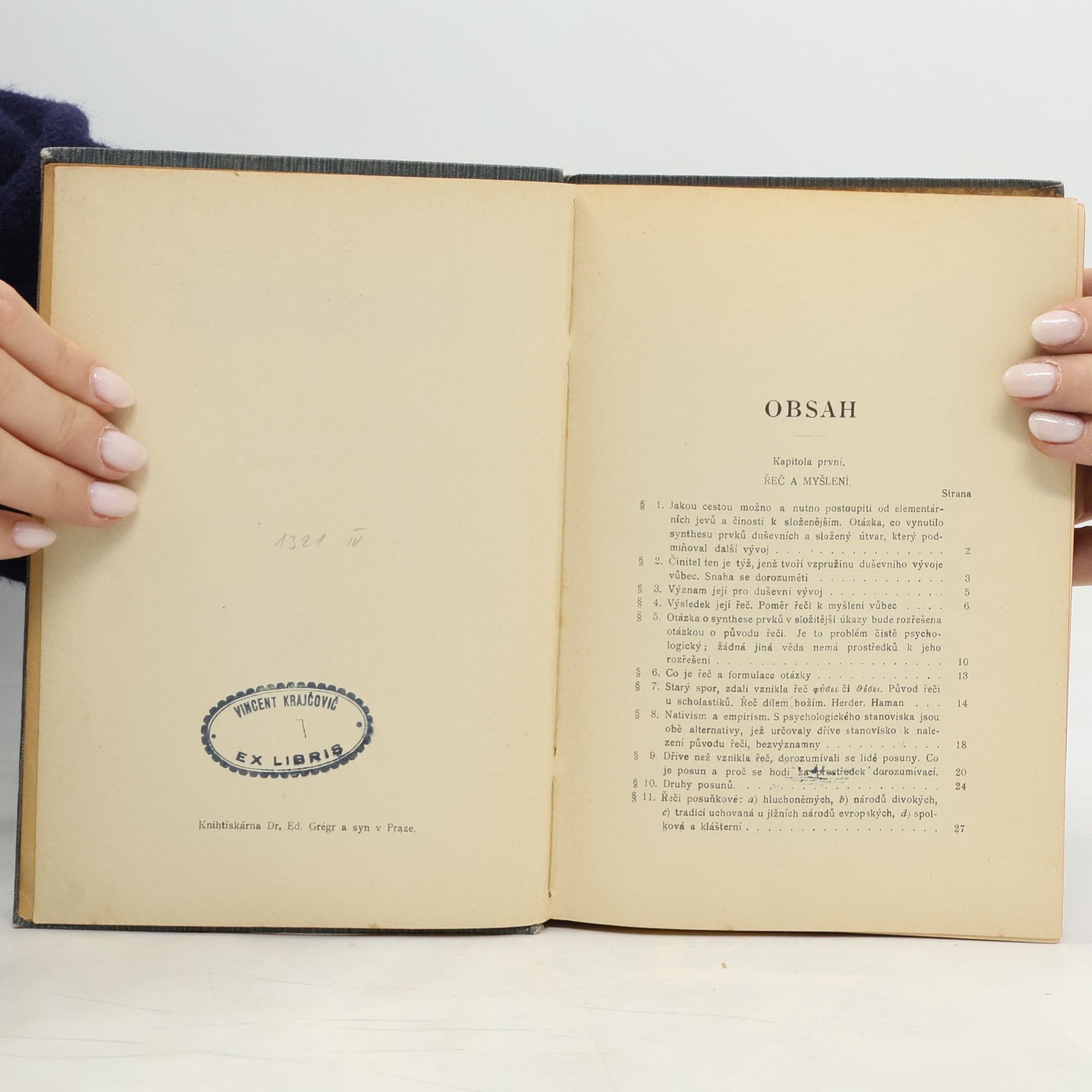 František Krejčí Psychologie IV.