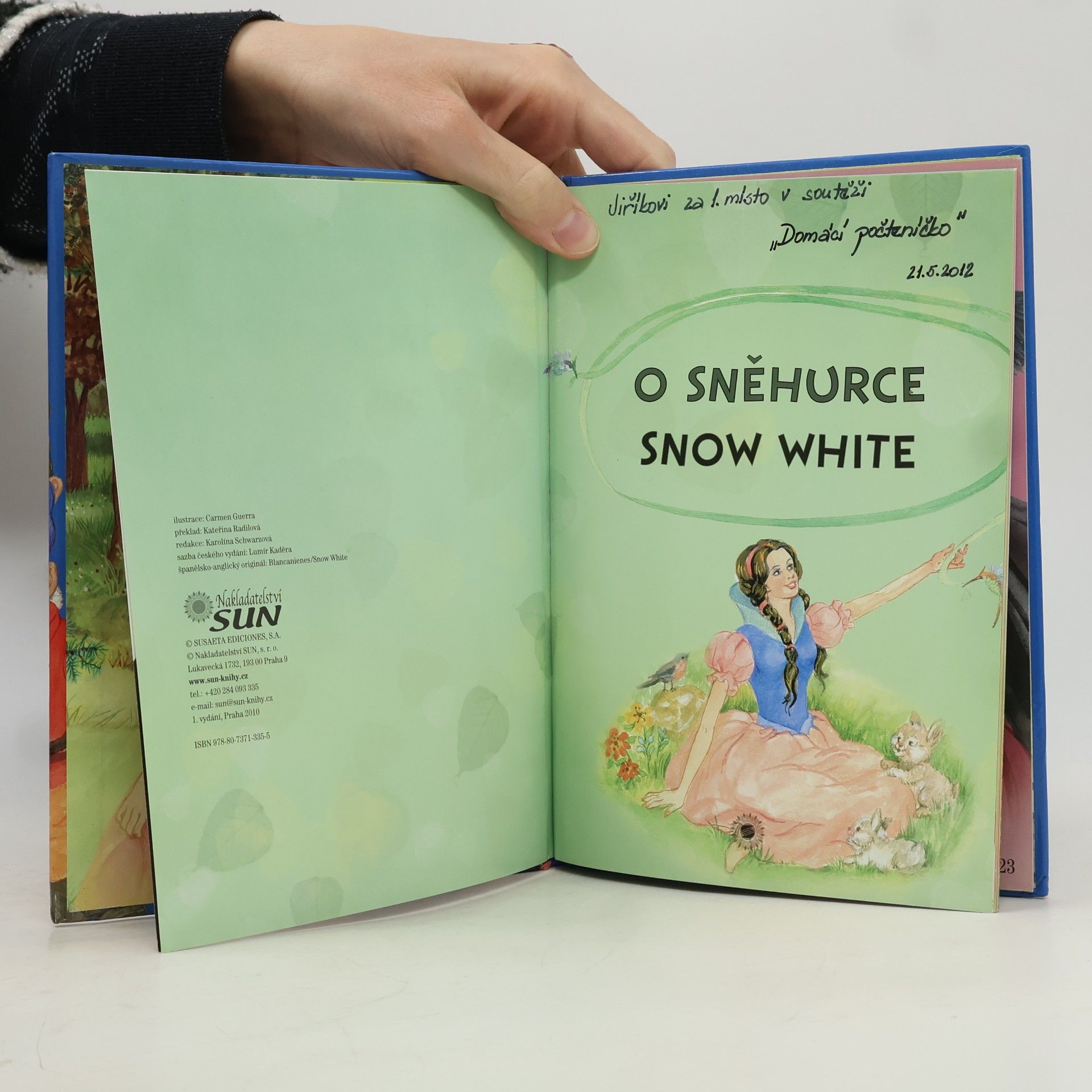 Carmen Guerra O Sněhurce = Snow White