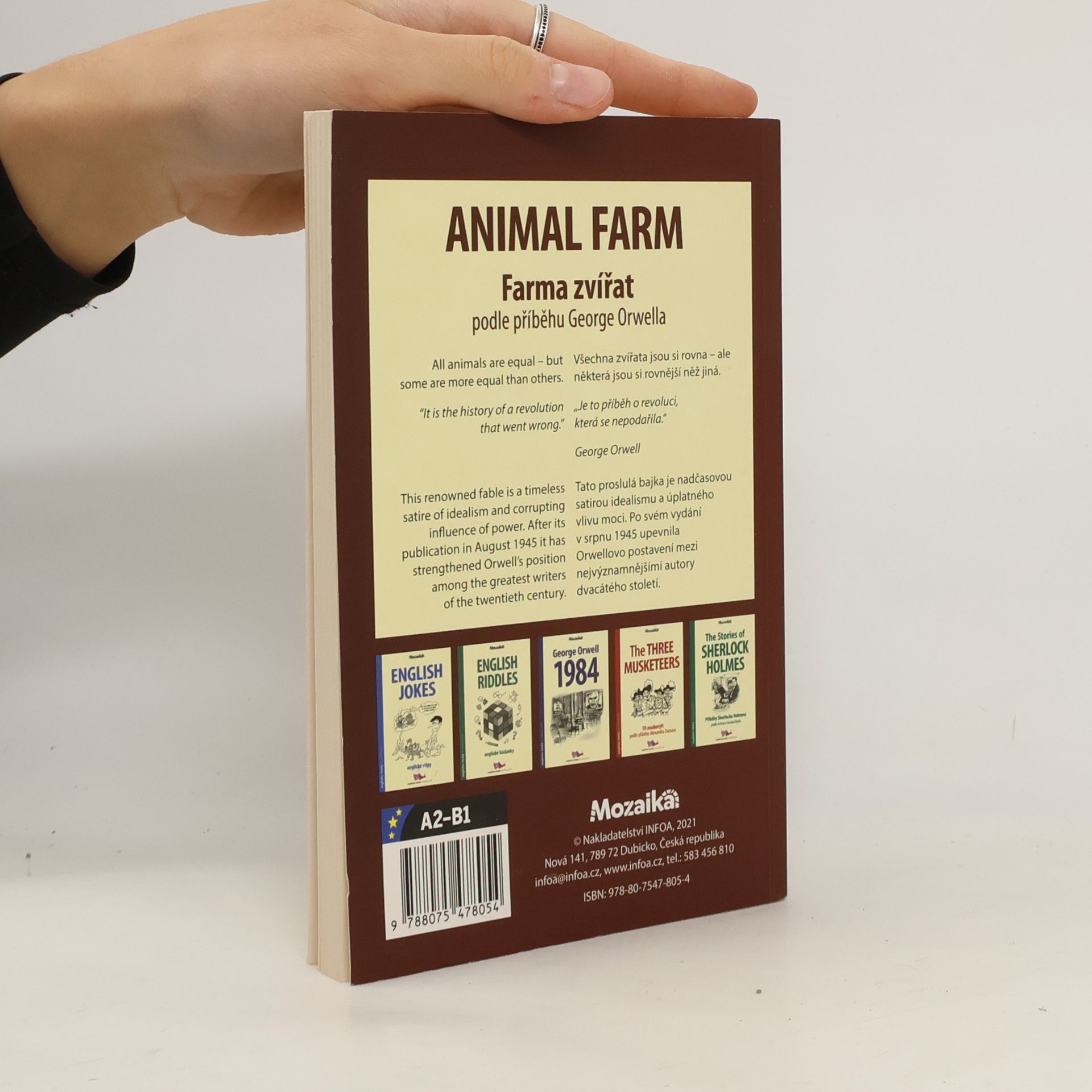 Kolektiv autorů Animal farm. Farma zvířat. Podle příběhu George Orwella