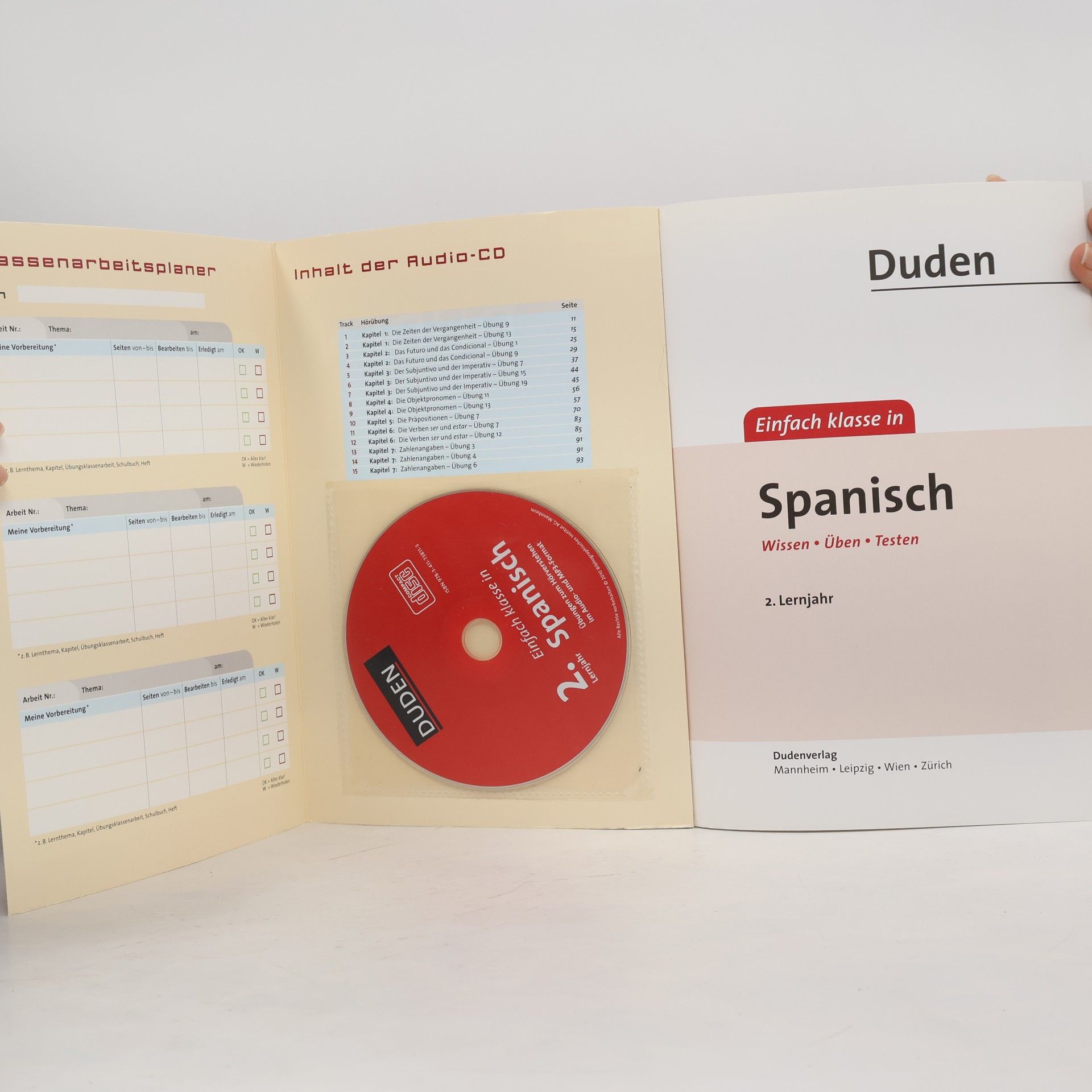 Annelise Hartkopf Duden Einfach klasse in Spanisch, 2. Lernjahr, m. Audio-CD