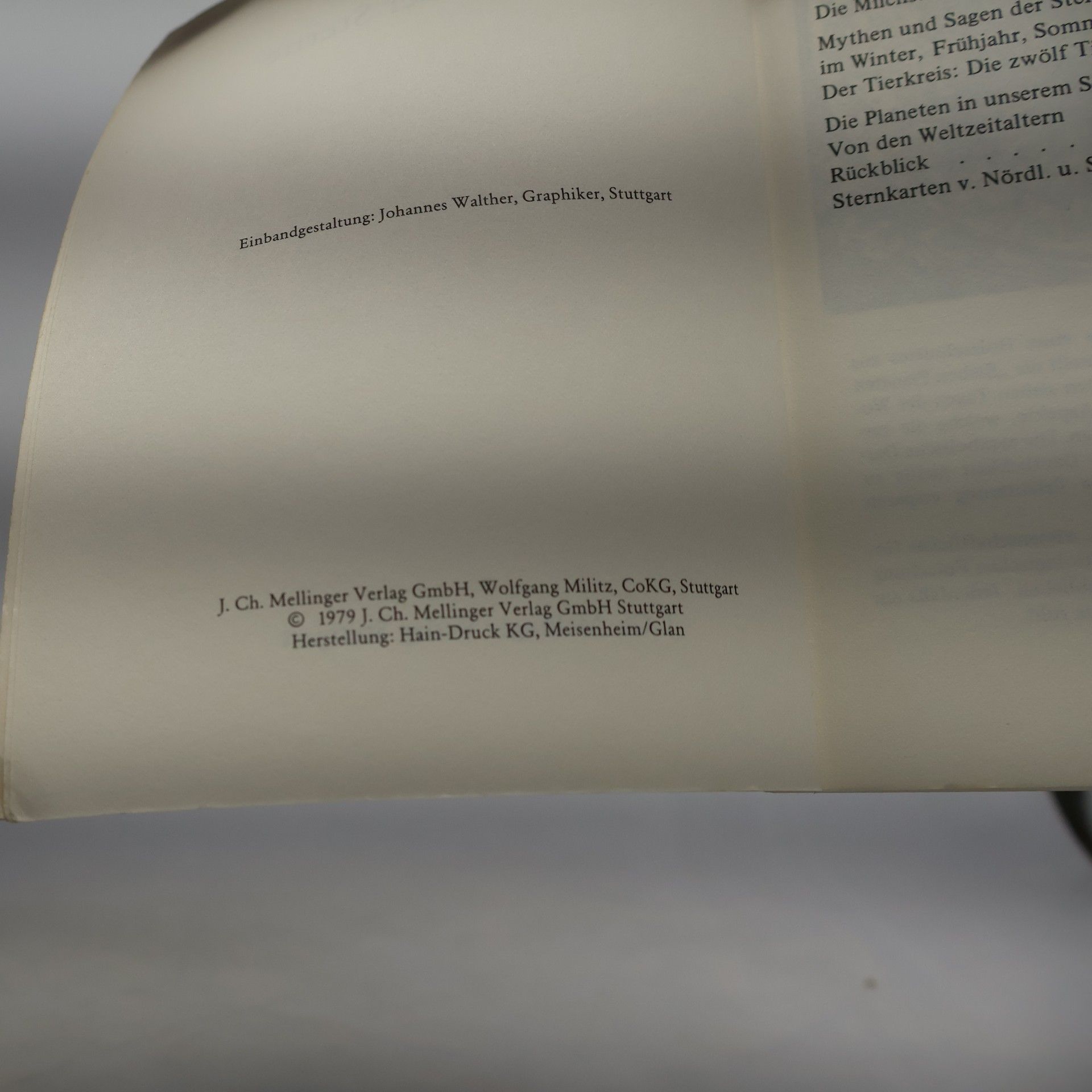 Liane Keller Mythos der Sterne