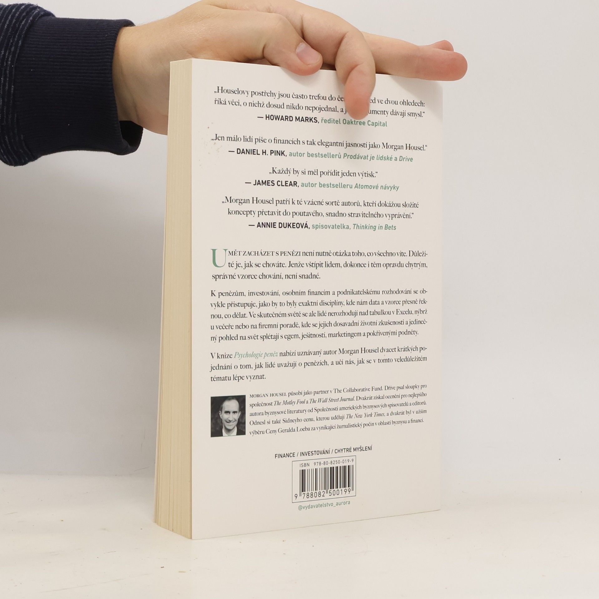 Morgan Housel Psychologie peněz. Nadčasové poznatky o bohatství, hamižnosti a štěstí