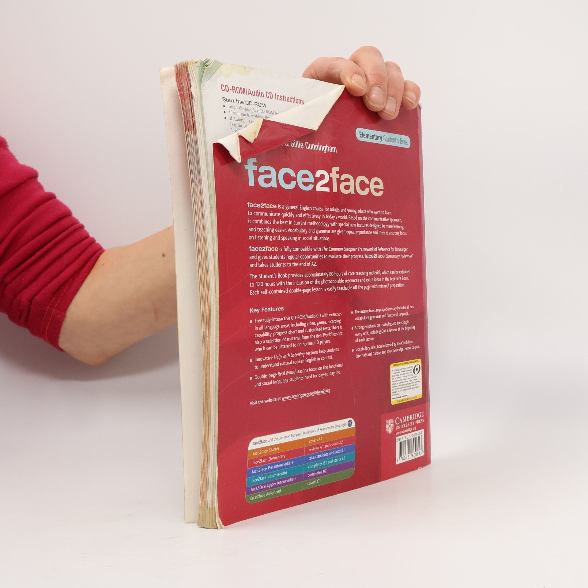 Gillie Cunningham Face2face. Elementary A1 & A2 Student's Book