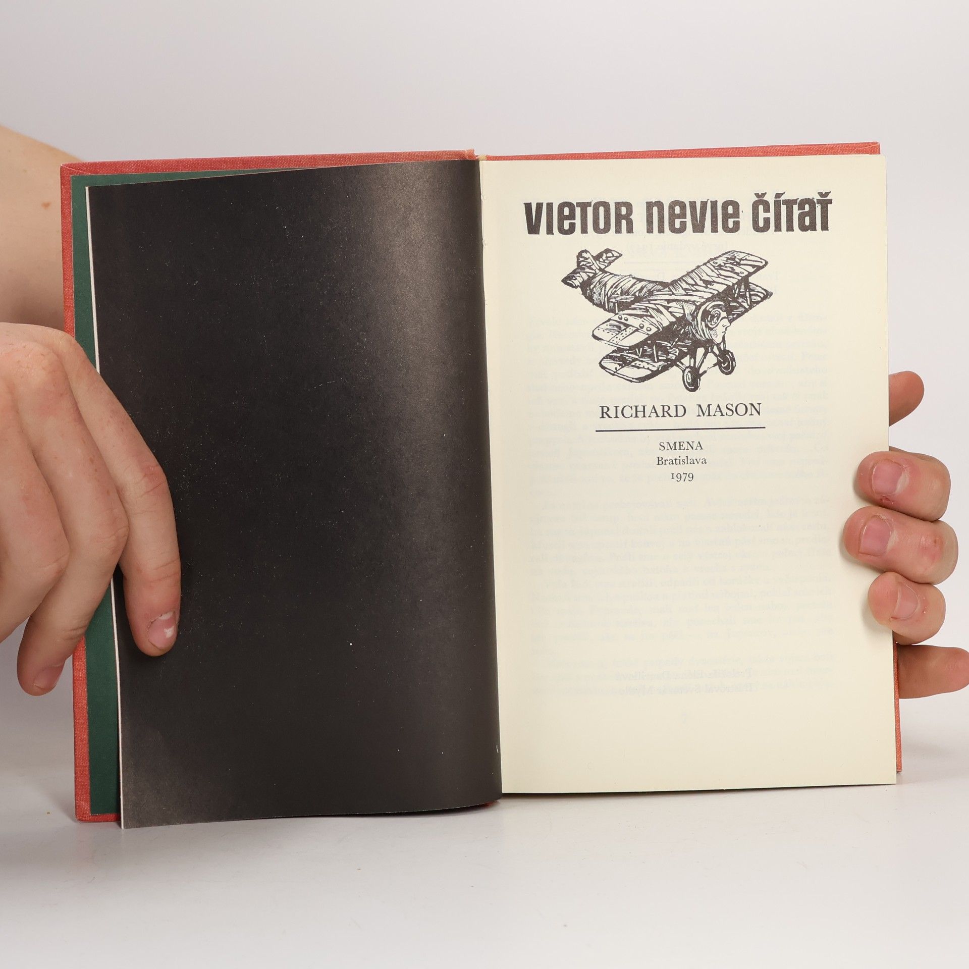 Richard Podaný Vietor nevie čítať