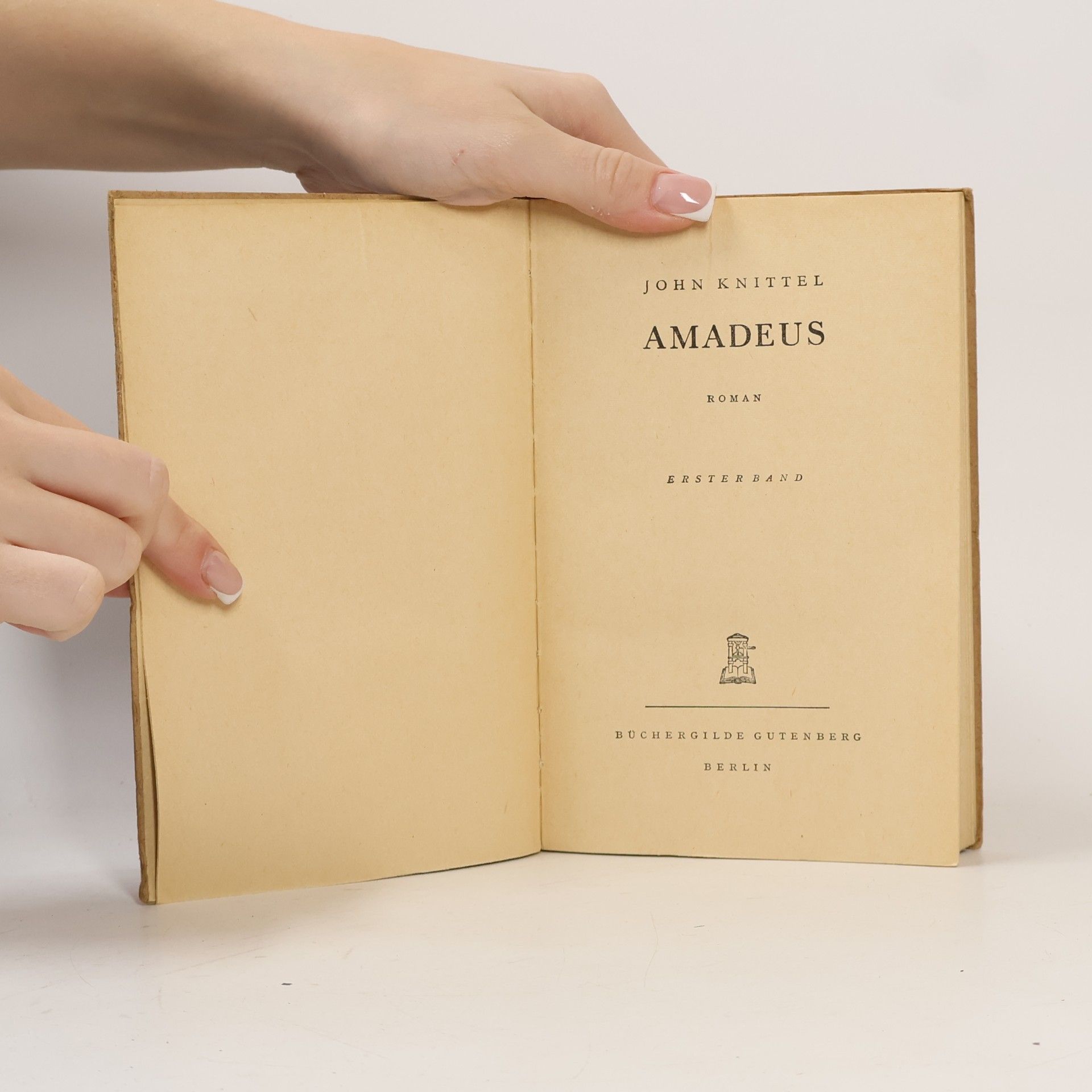 John Knittel Amadeus I.