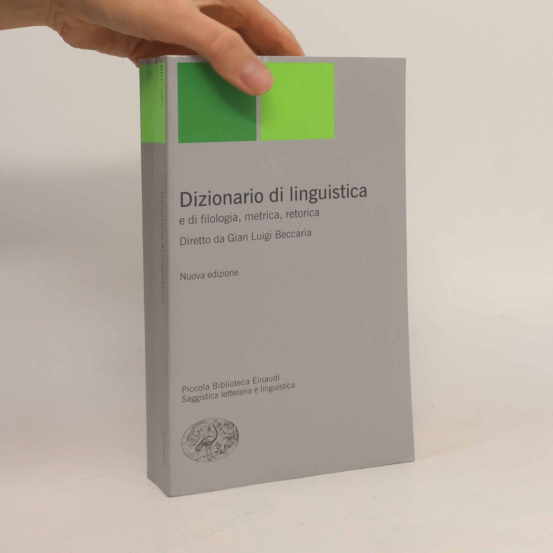 Piccola biblioteca Einaudi - 280: Dizionario di linguistica e di filologia, metrica, retorica - Nuova edizione