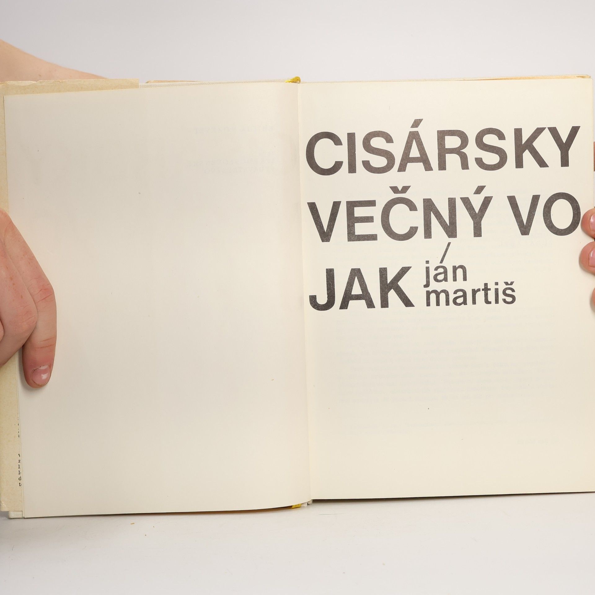 Ján Martiš Cisársky večný vojak