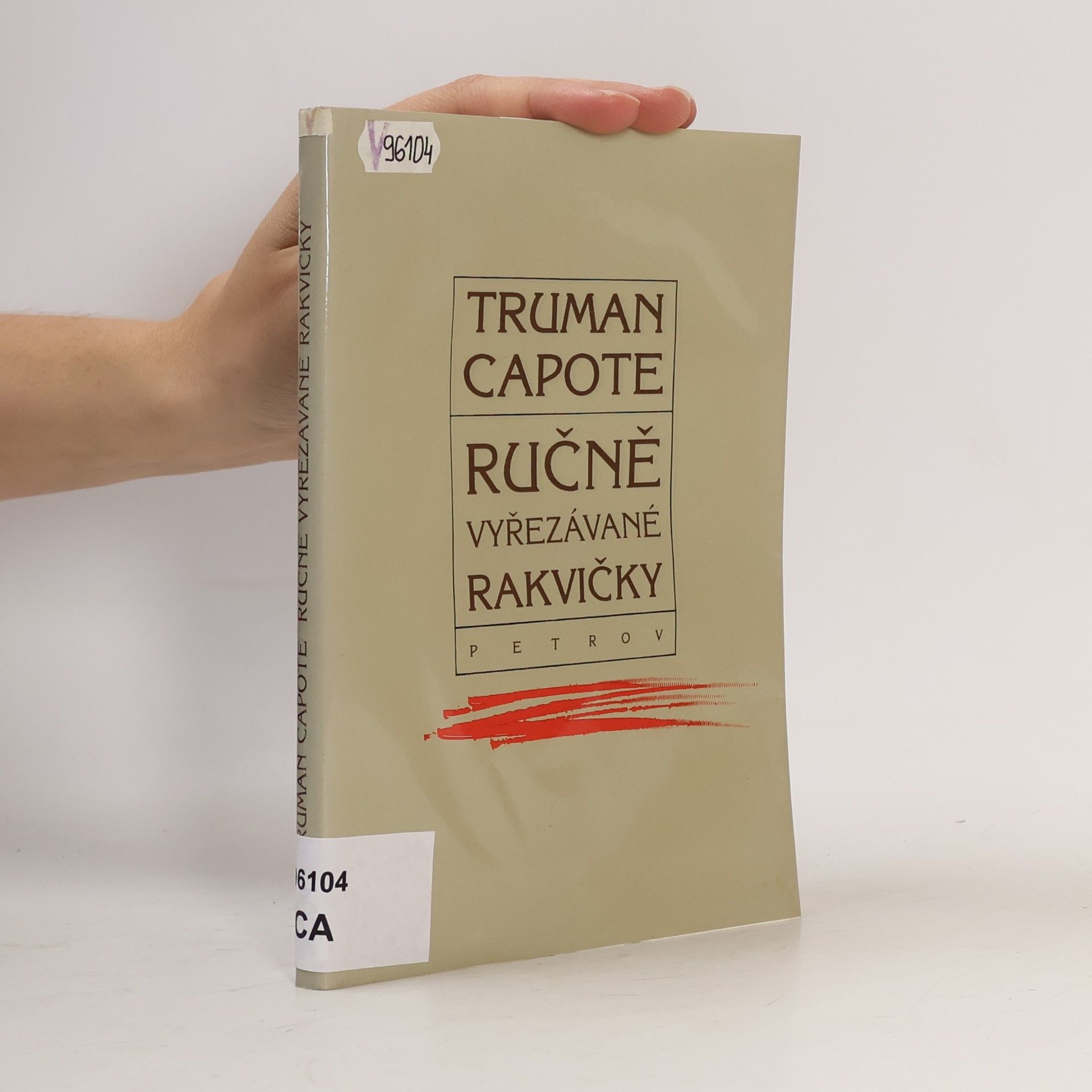 Truman Capote Ručně vyřezávané rakvičky