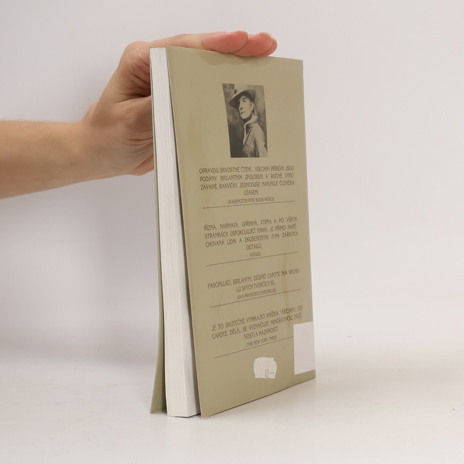 Truman Capote Ručně vyřezávané rakvičky