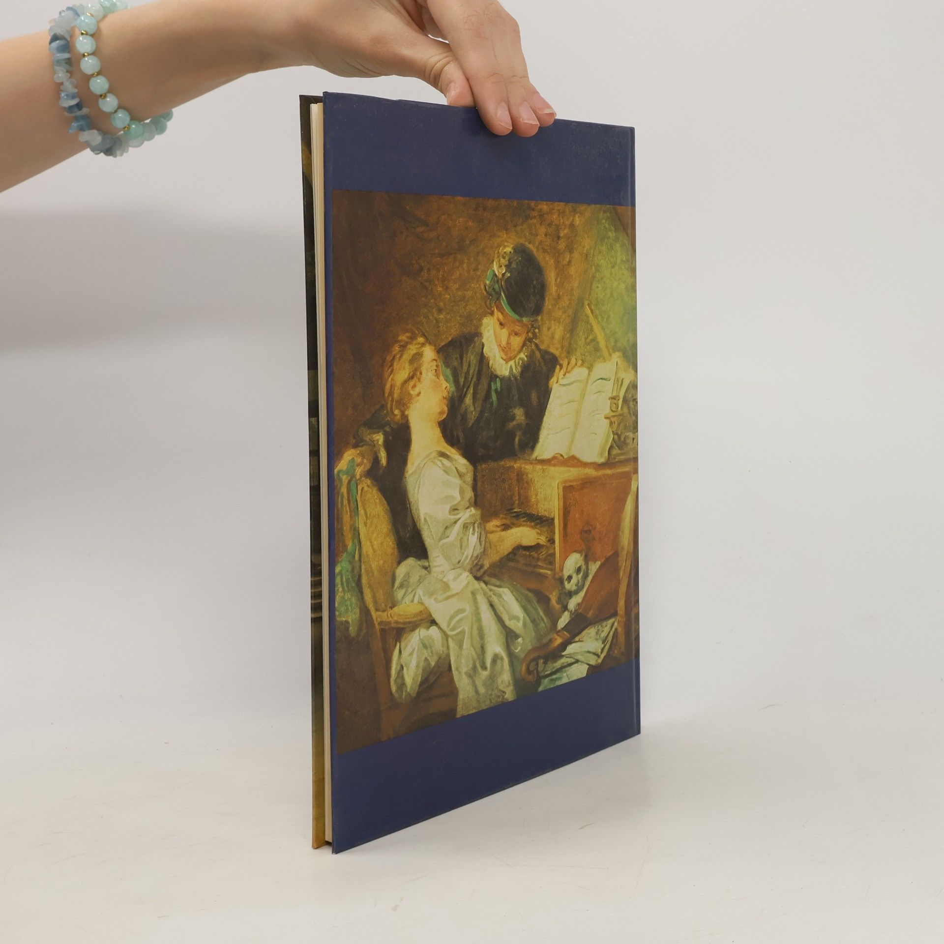 Walter Haacke Die Blauen Bücher. Am Klavier