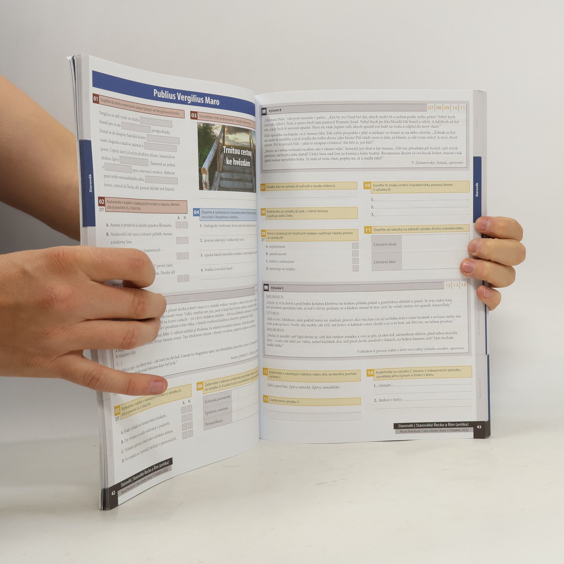 Autorenkollektiv Nová literatura pro střední školy 1. Pracovní sešit