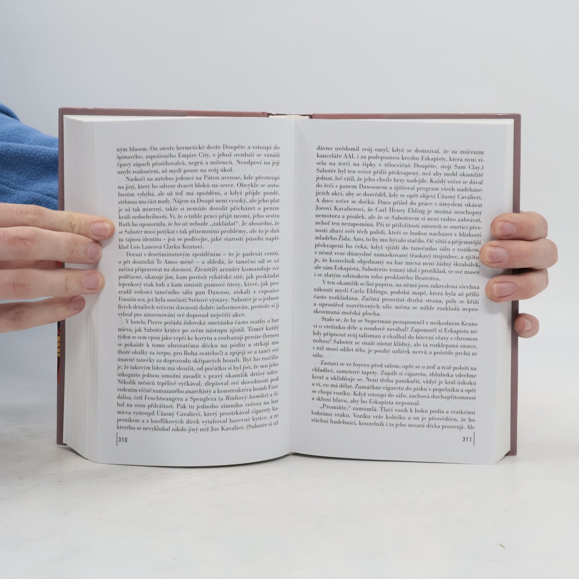 Michael Chabon Úžasná dobrodružství Kavaliera a Claye