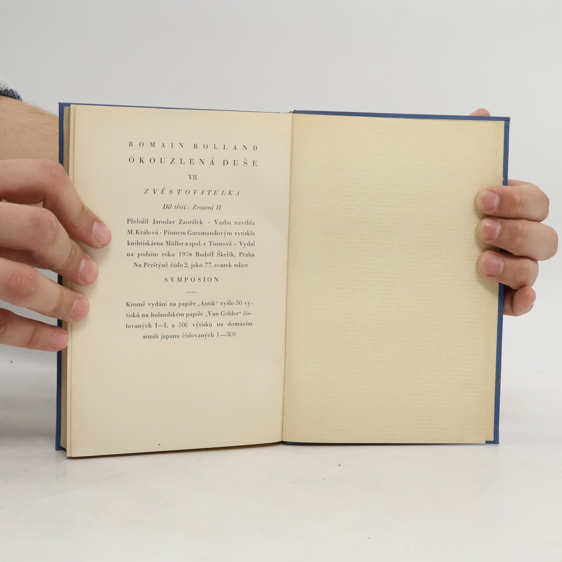 Romain Rolland Okouzlená duše VII.