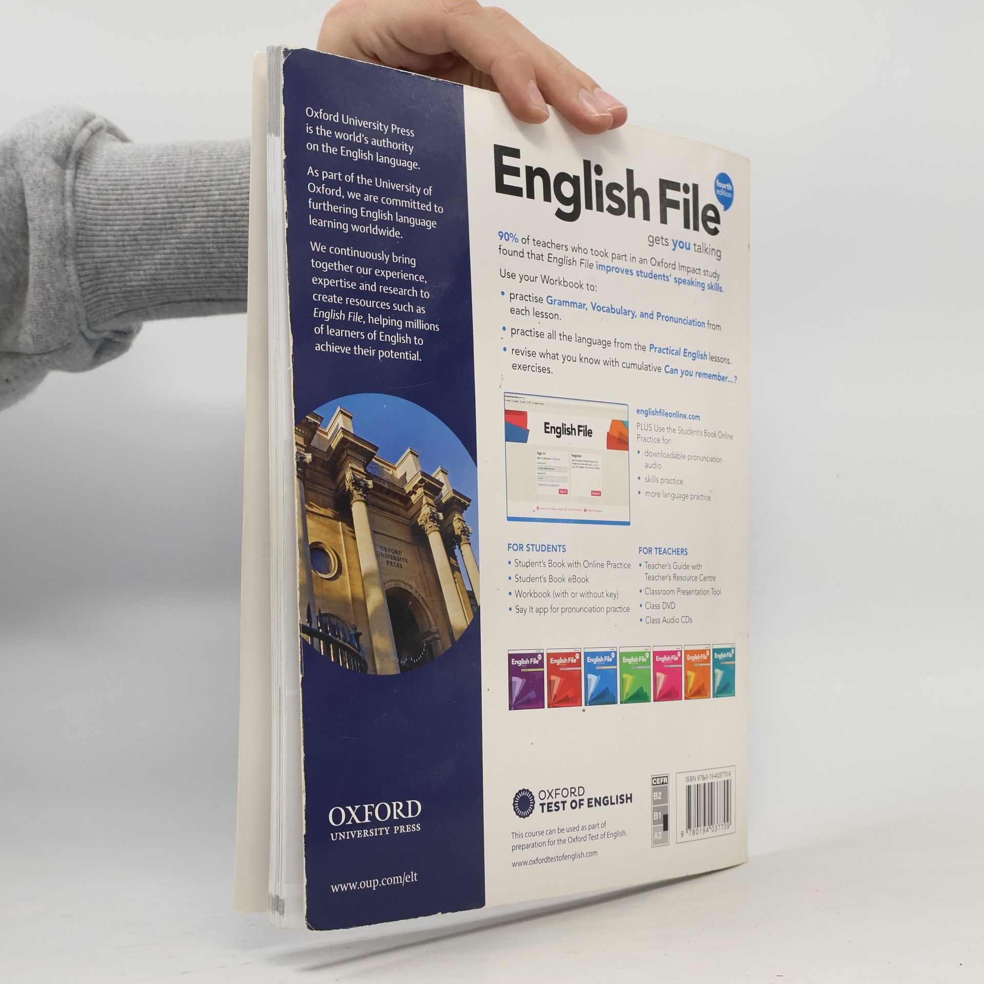 Christina Latham-Koenig English File Pre-Intermediate Workbook without Answer Key (4th)