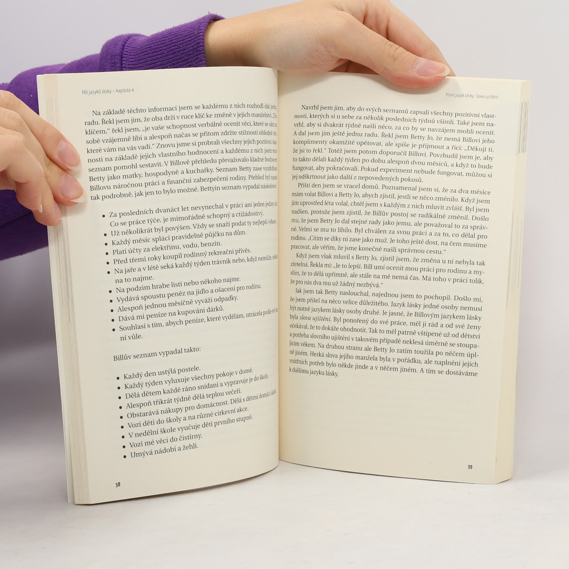 Gary Chapman Pět jazyků lásky