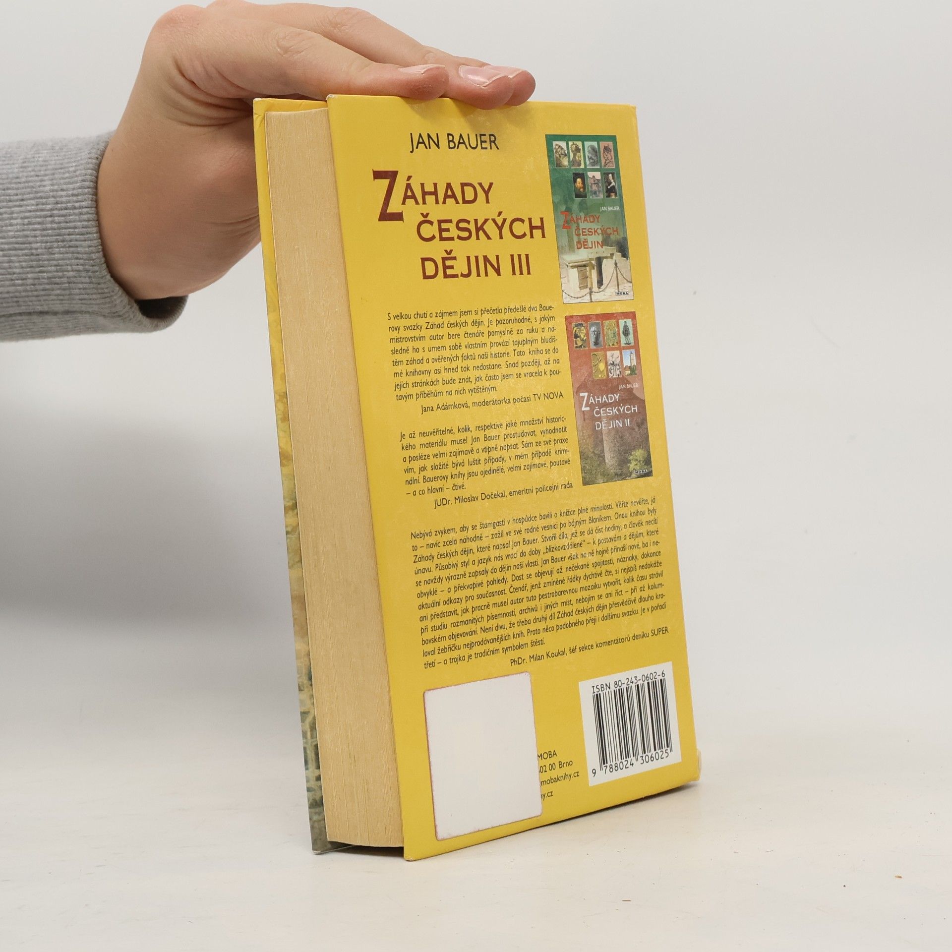 Jan Bauer Záhady českých dějin III