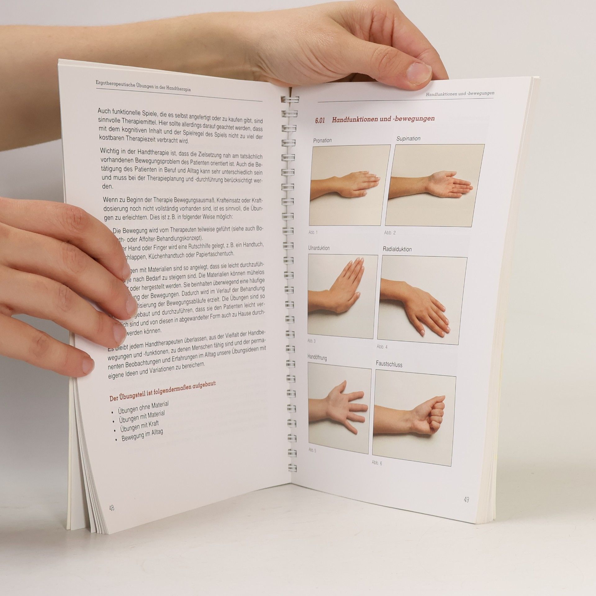 Sabine Pauli Ergotherapeutische Übungen in der Handtherapie