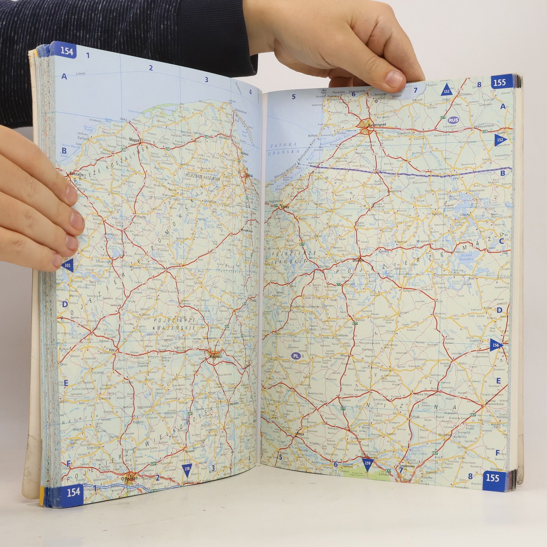 Collins Road Atlas Europe 2006