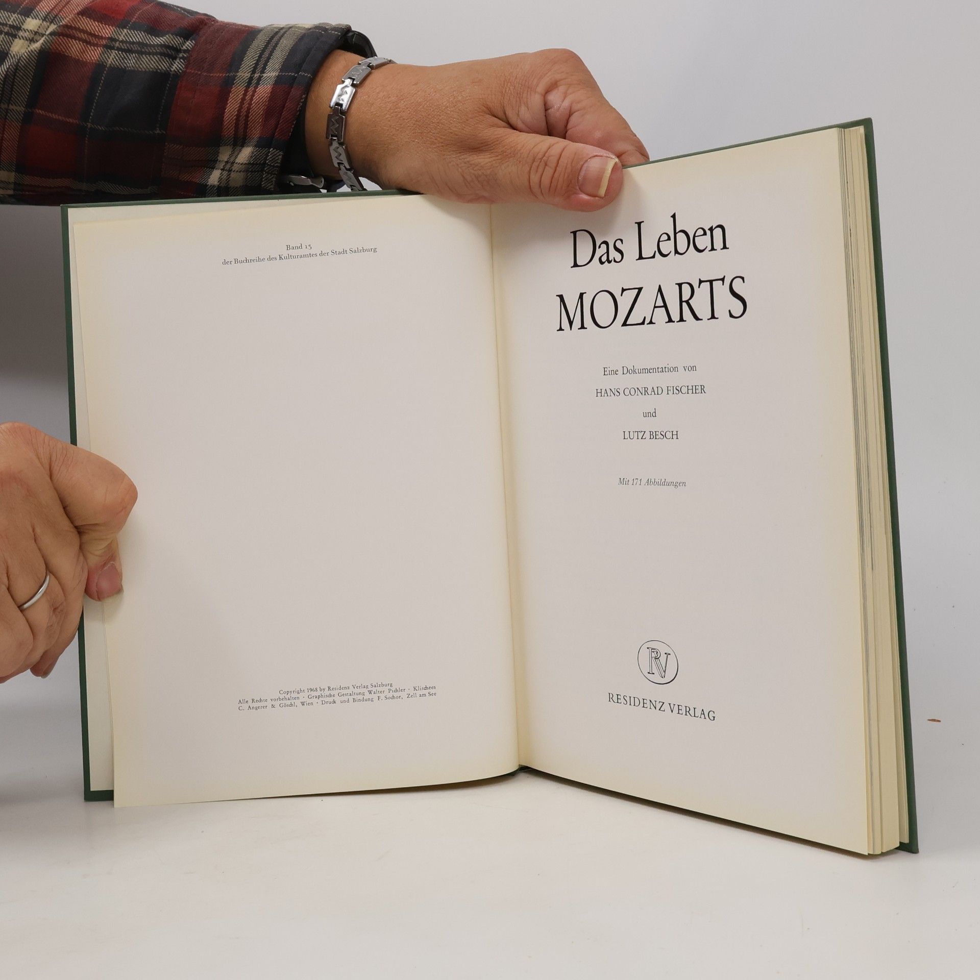 Hans Conrad Fischer Das Leben Mozarts