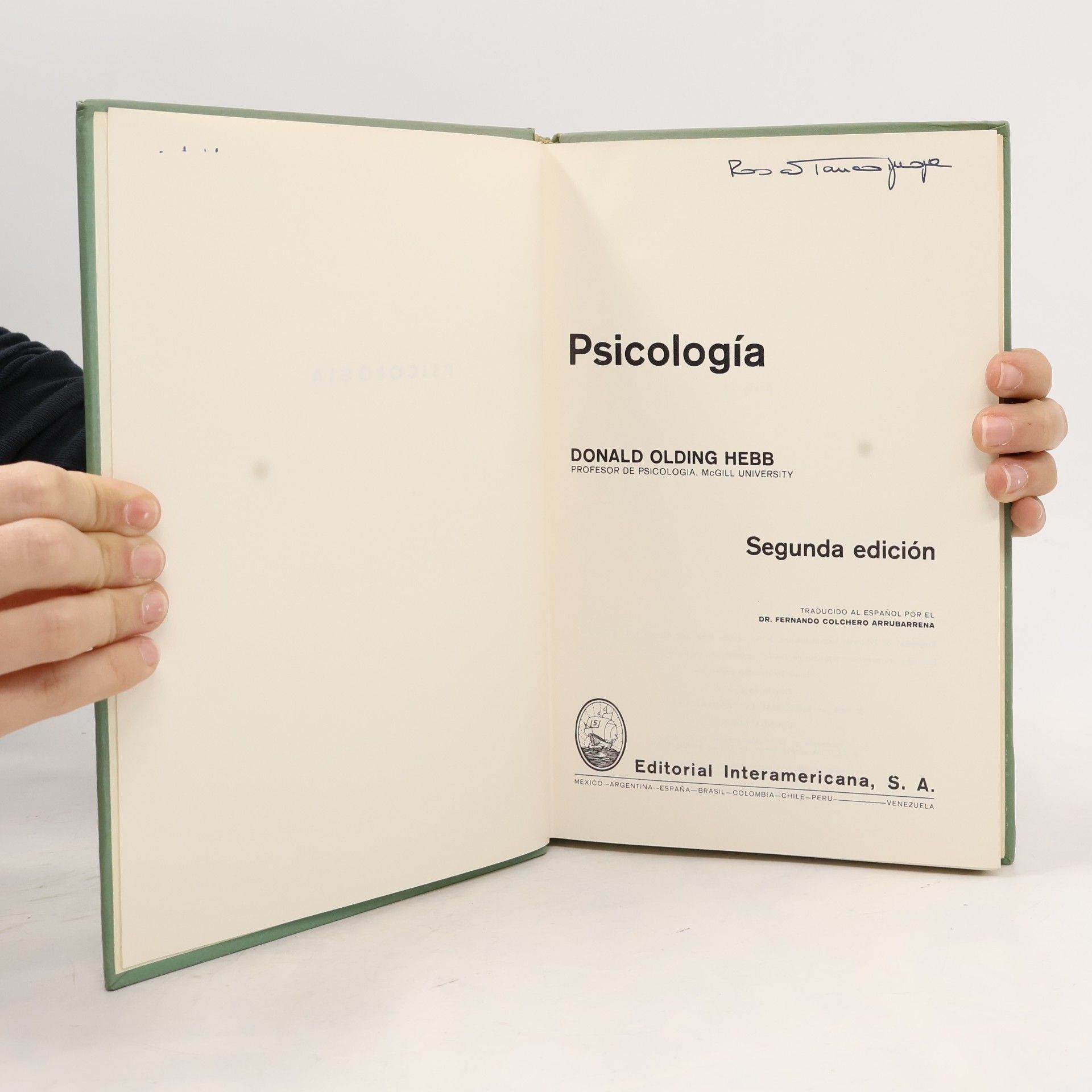Donald O. Hebb Psicologia