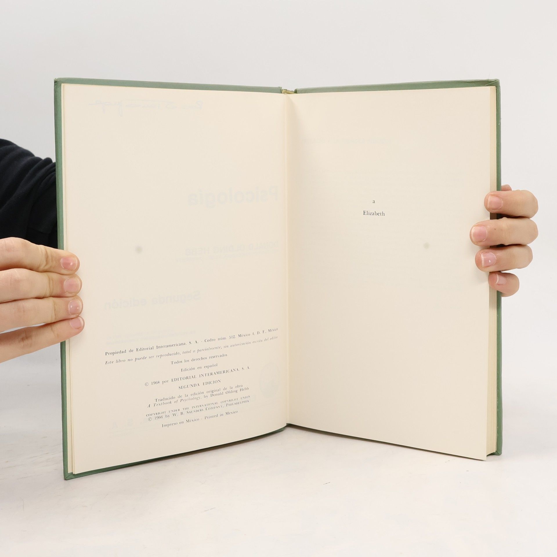 Donald O. Hebb Psicologia