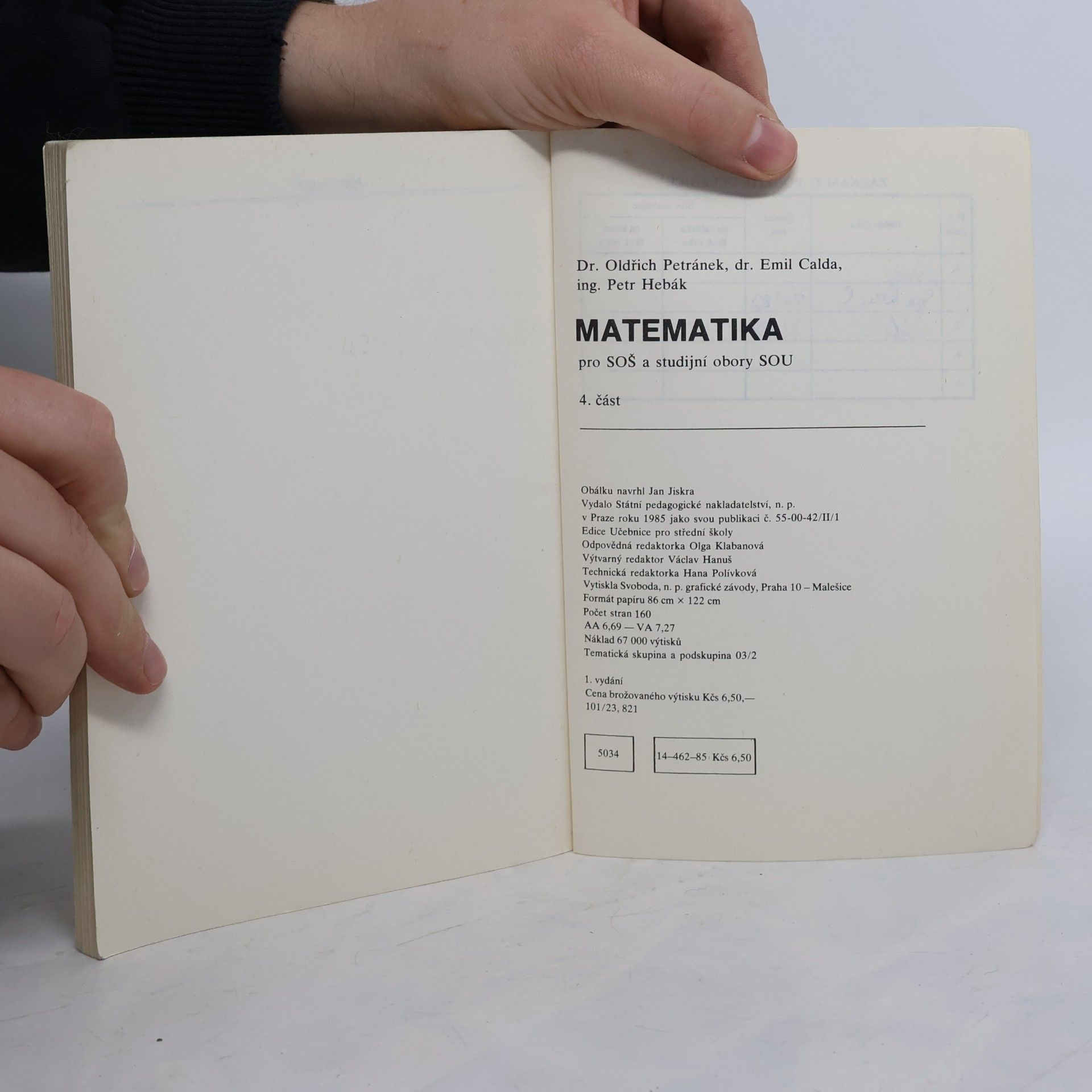 Various authors Matematika 4