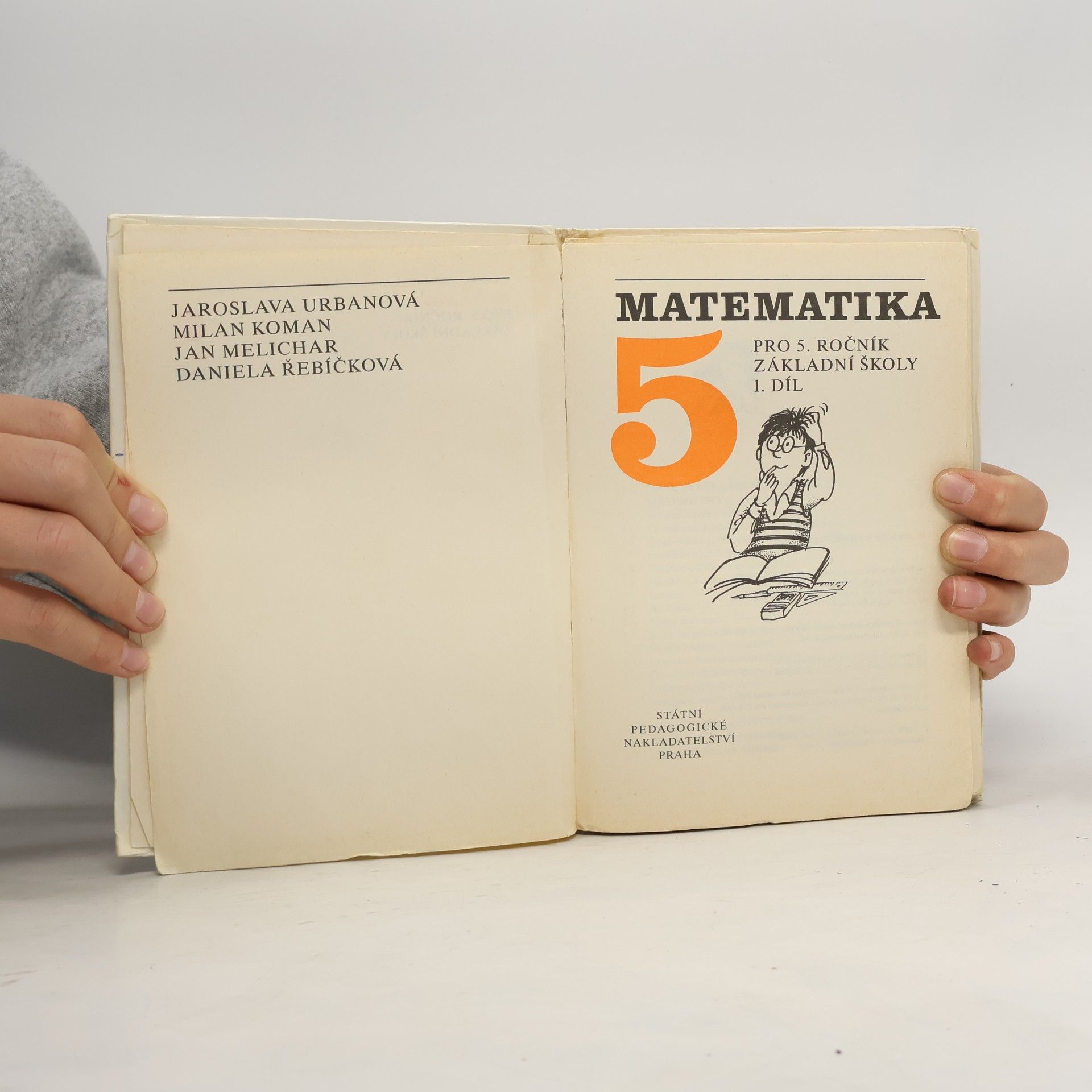 Jaroslava Urbanová Matematika 5 I. díl