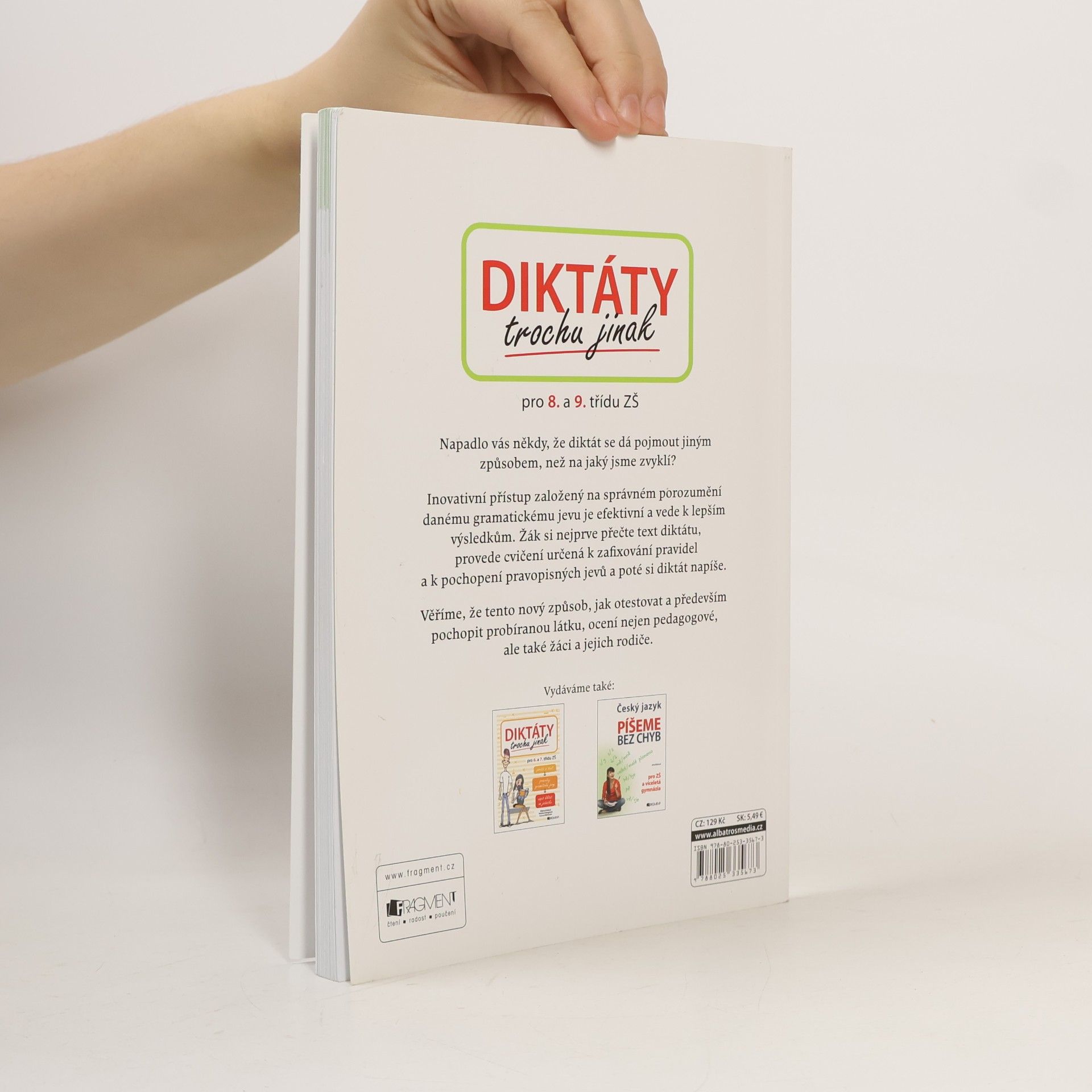Růžena Hníková Diktáty trochu jinak pro 8. a 9. třídu ZŠ