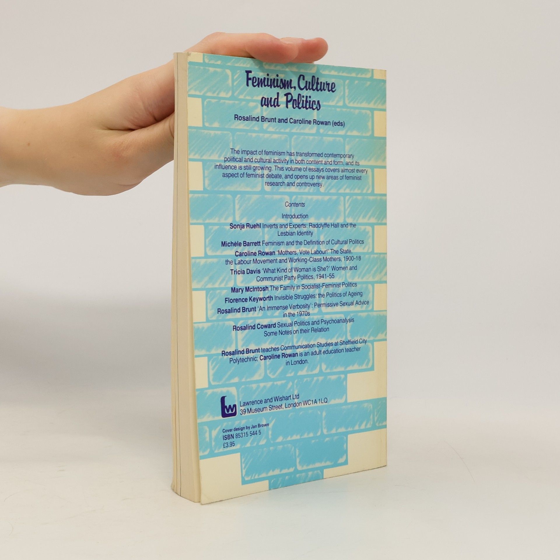 Various authors Feminism, Culture and Politics