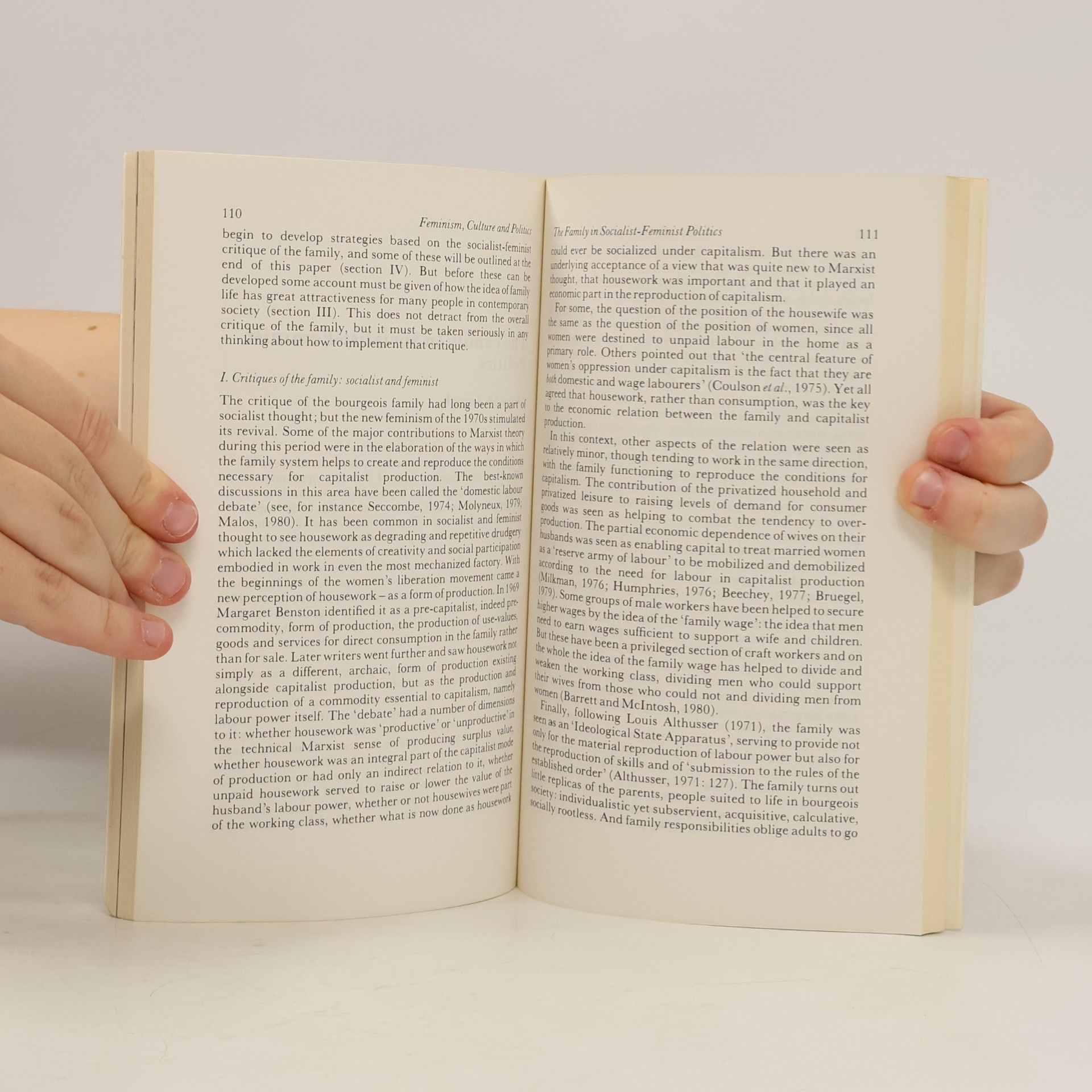 Various authors Feminism, Culture and Politics