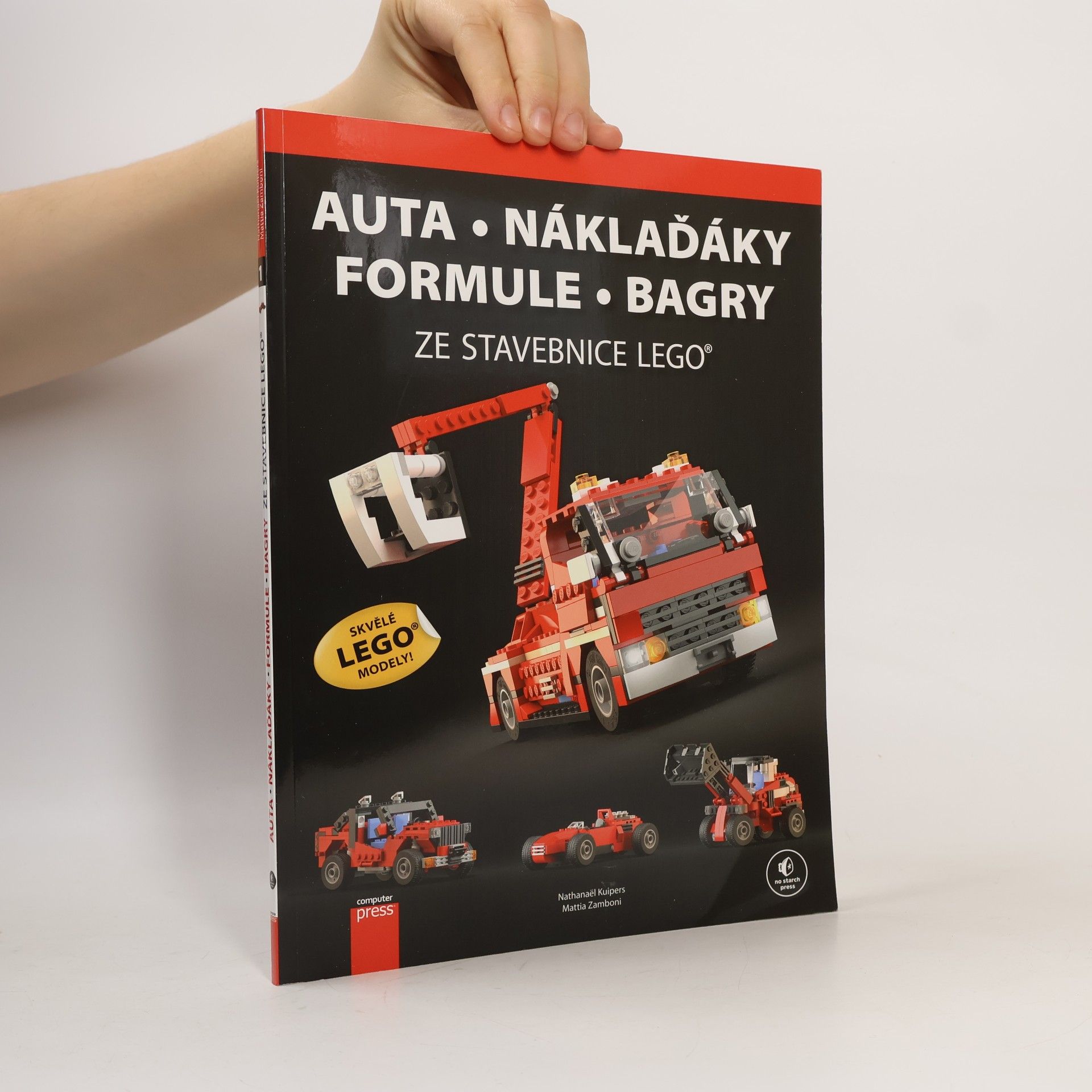 Nathanaël Kuipers Auta, náklaďáky, formule, bagry ze stavebnice LEGO