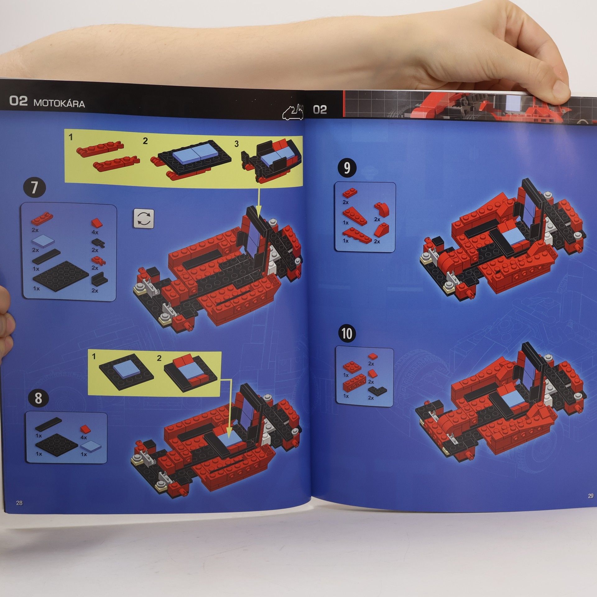 Nathanaël Kuipers Auta, náklaďáky, formule, bagry ze stavebnice LEGO