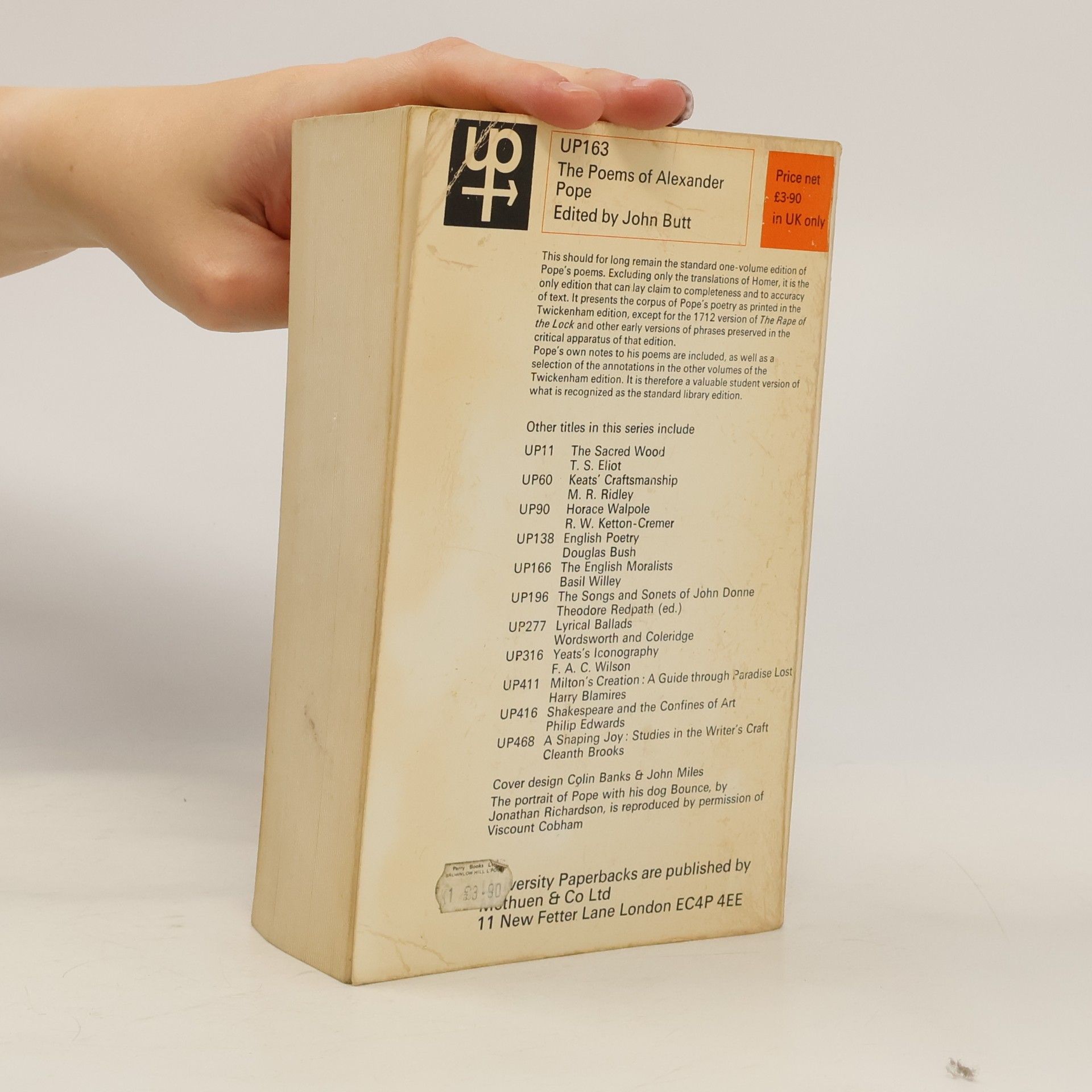 Alexander Pope The Poems of Alexander Pope